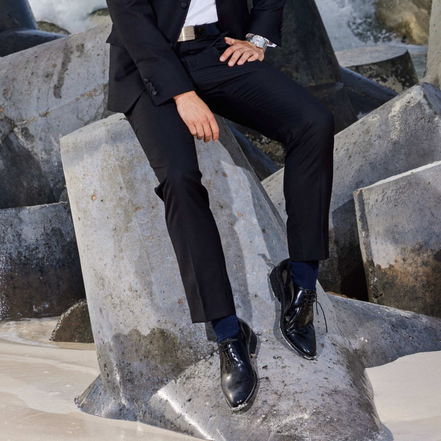 パンツ BELVET Classic Rigid Tuck Pants Black BELVET Classic Rigid Tuck pants -Black GRUNGE VELVET TUCK PANTS