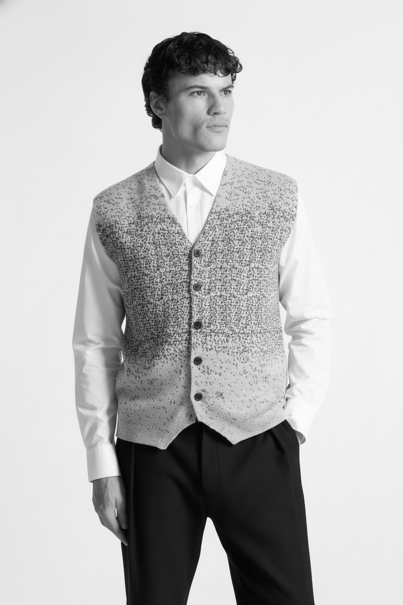 Knitted Vest Sweater