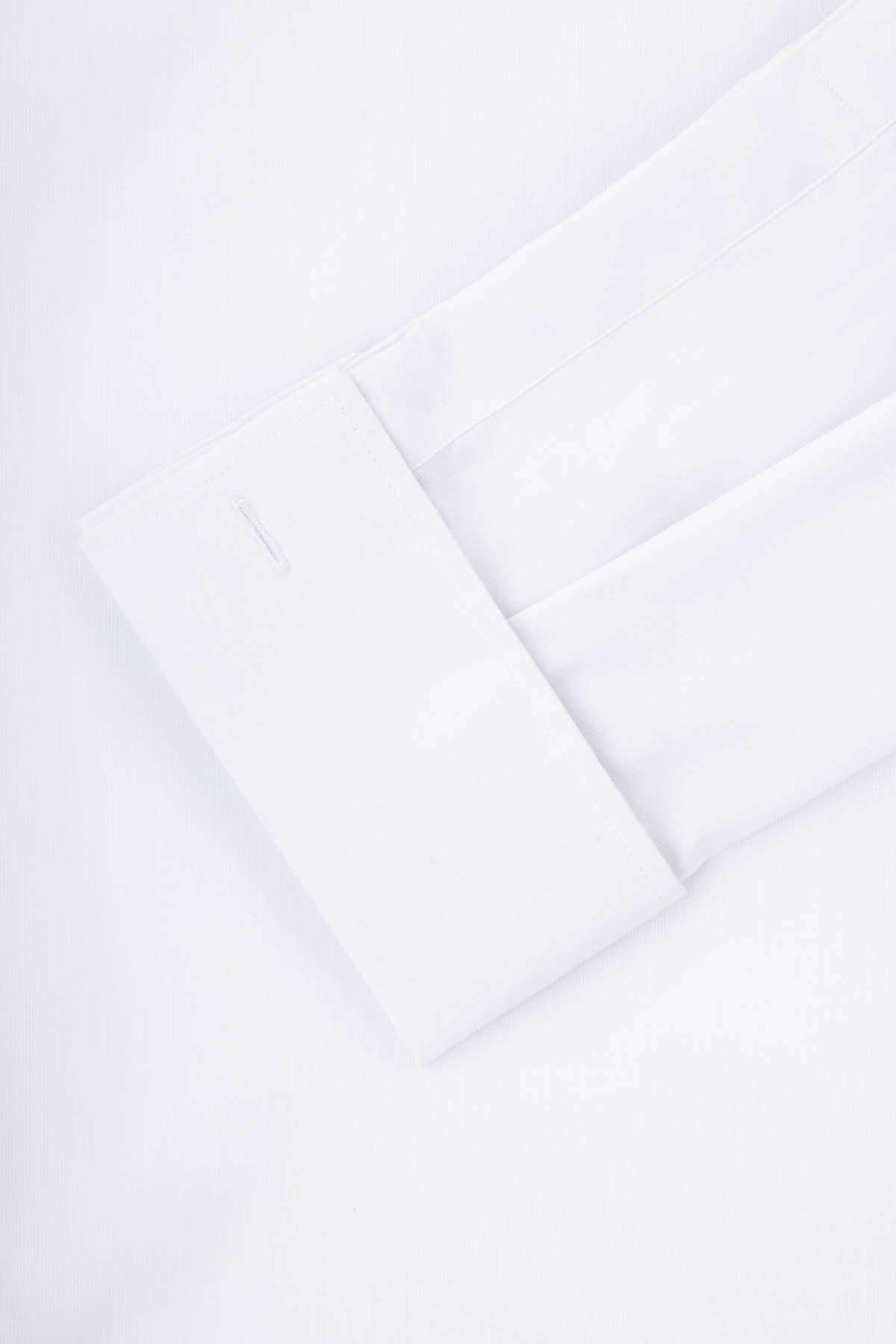 Patterned White Classic Shirt - 3