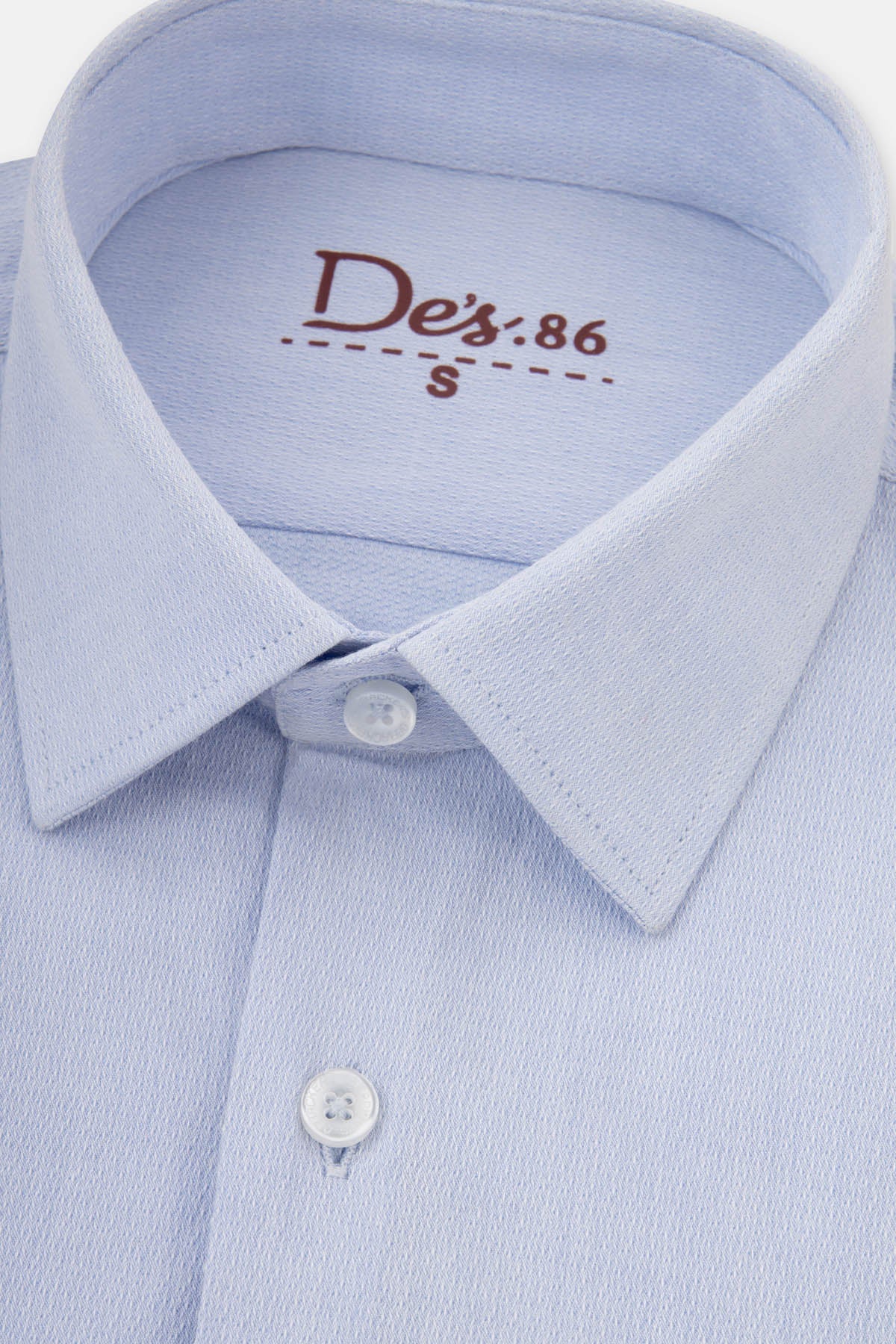 Twill Light-Blue Classic Shirt - 2