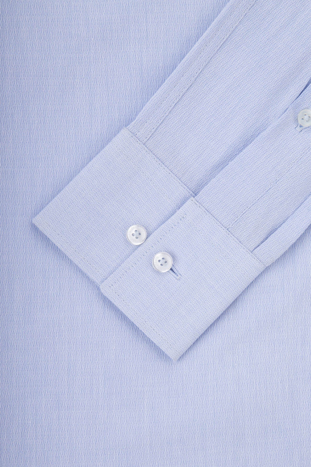 Twill Light-Blue Classic Shirt - 4
