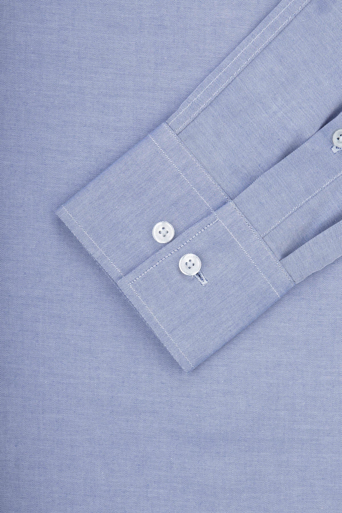 Twill Light-Blue Classic Shirt - 3