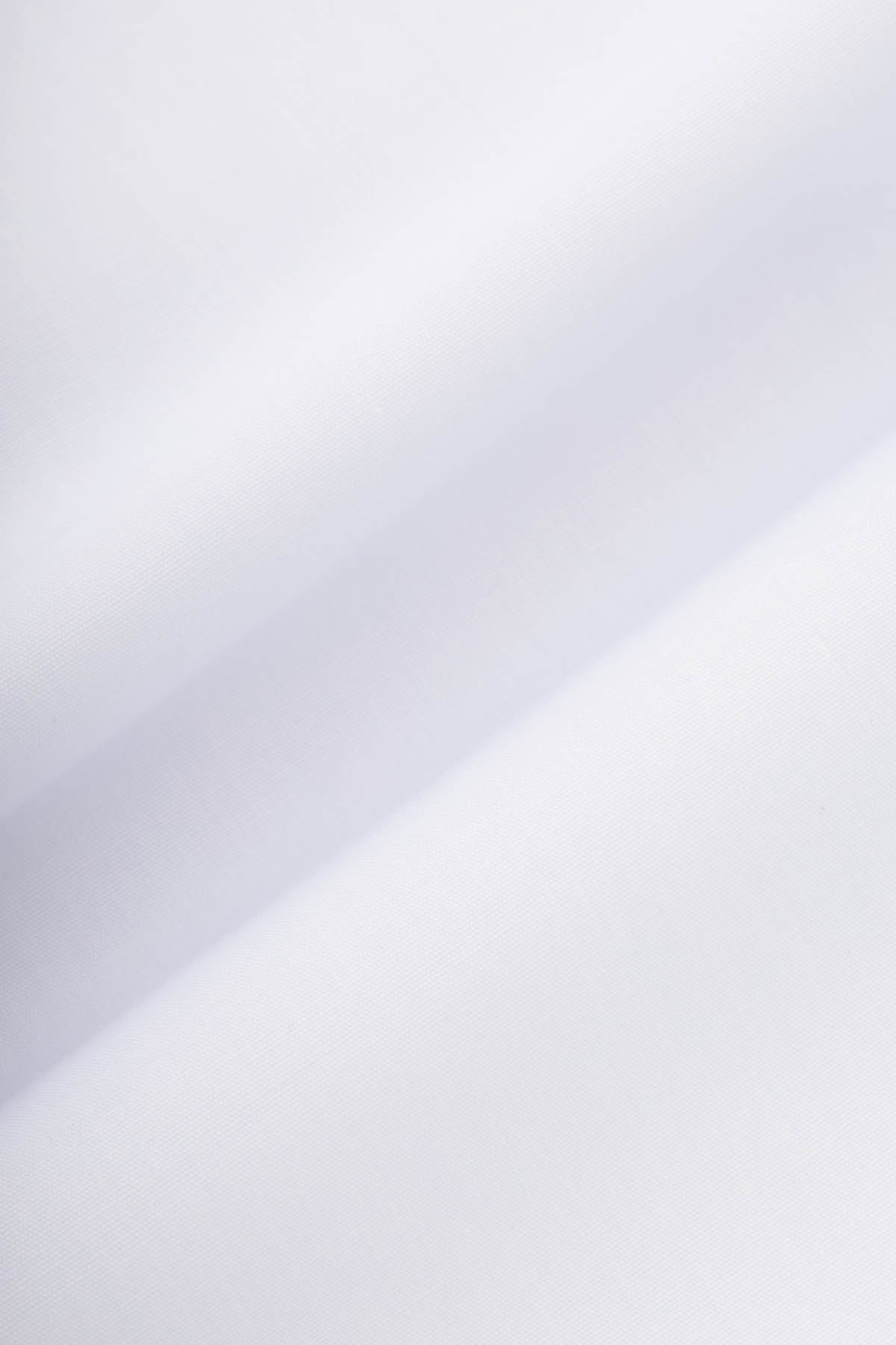 Dacron Solid White Classic Shirt - 4