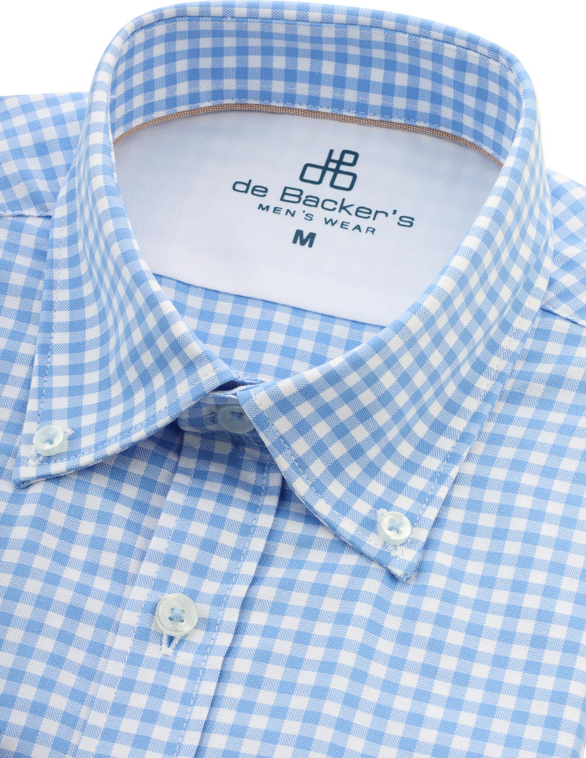 Checked Light Blue Cotton Casual Shirt - 2