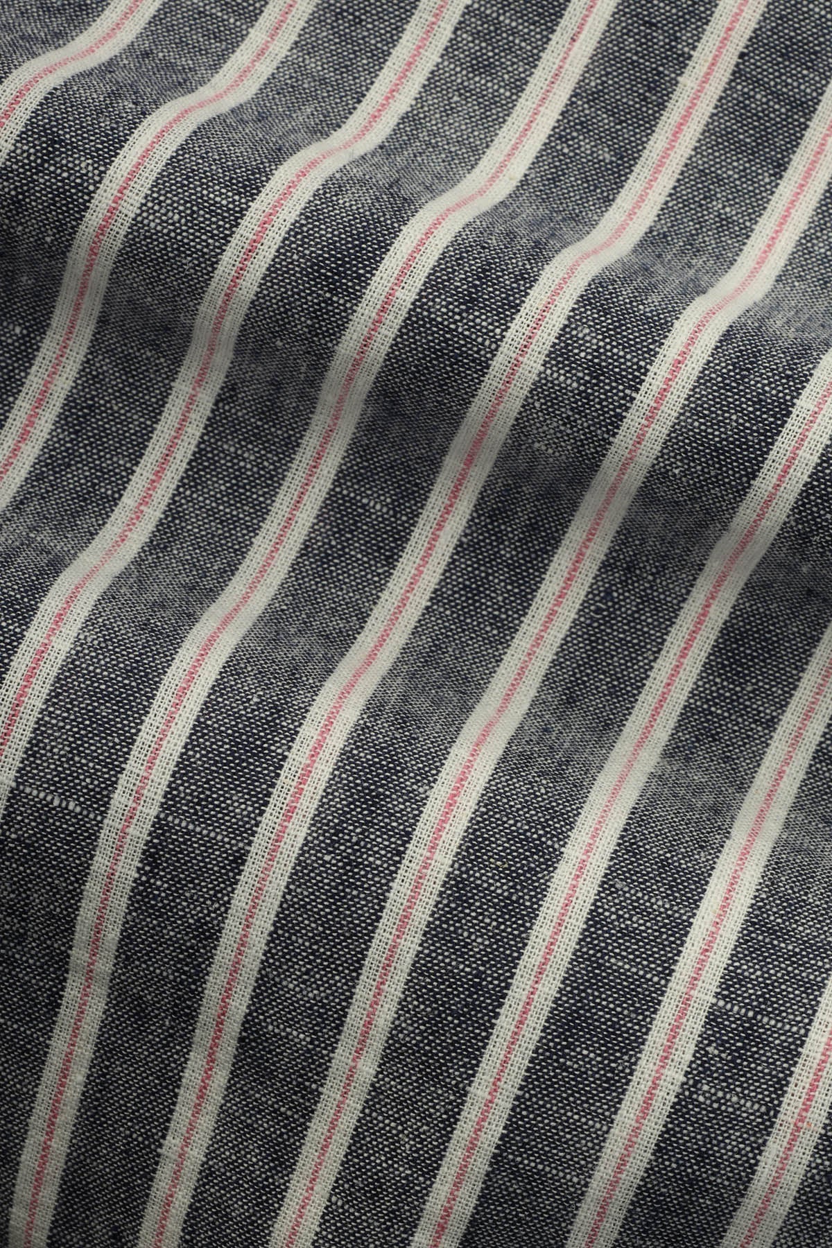 Striped Black & White Casual Shirt - 4