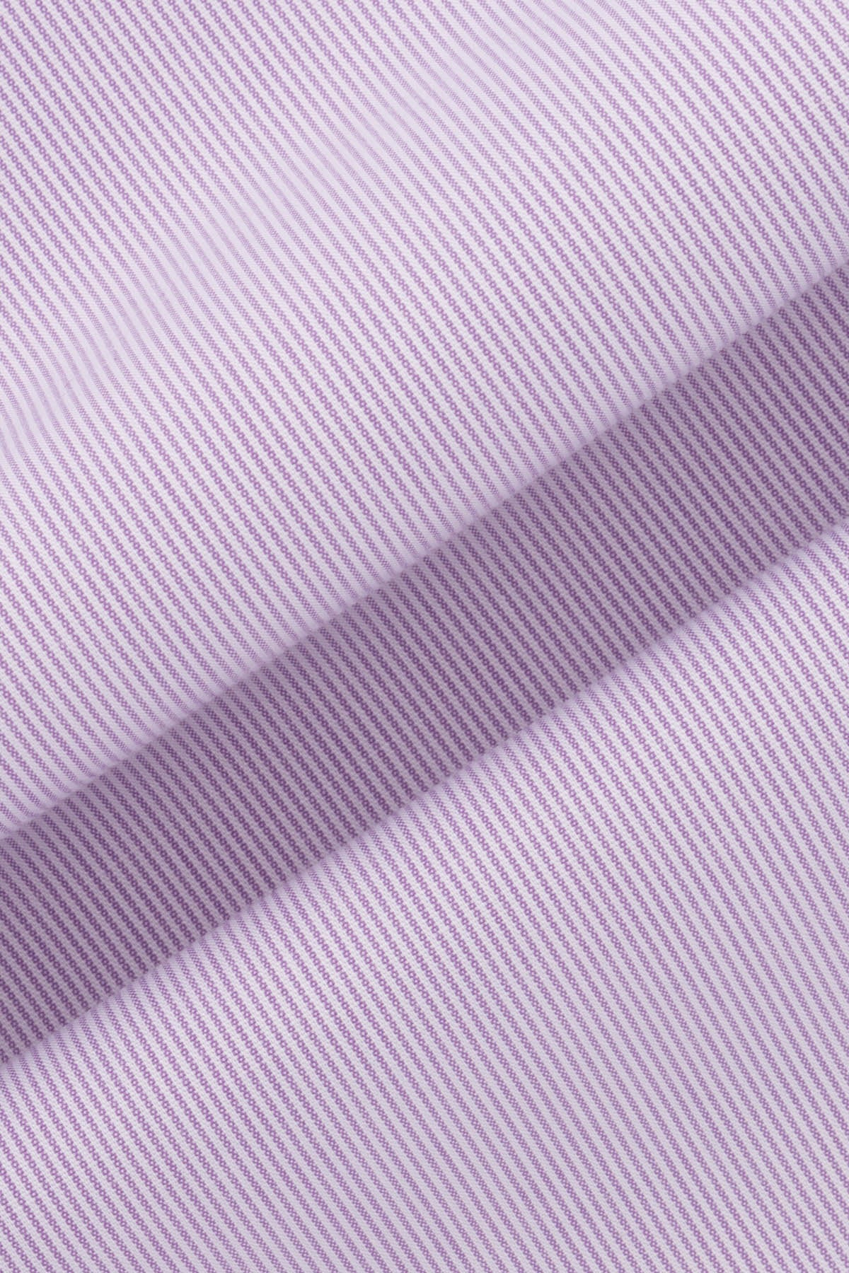 Striped Lavender Gray & White Bamboo Classic Shirt - 4