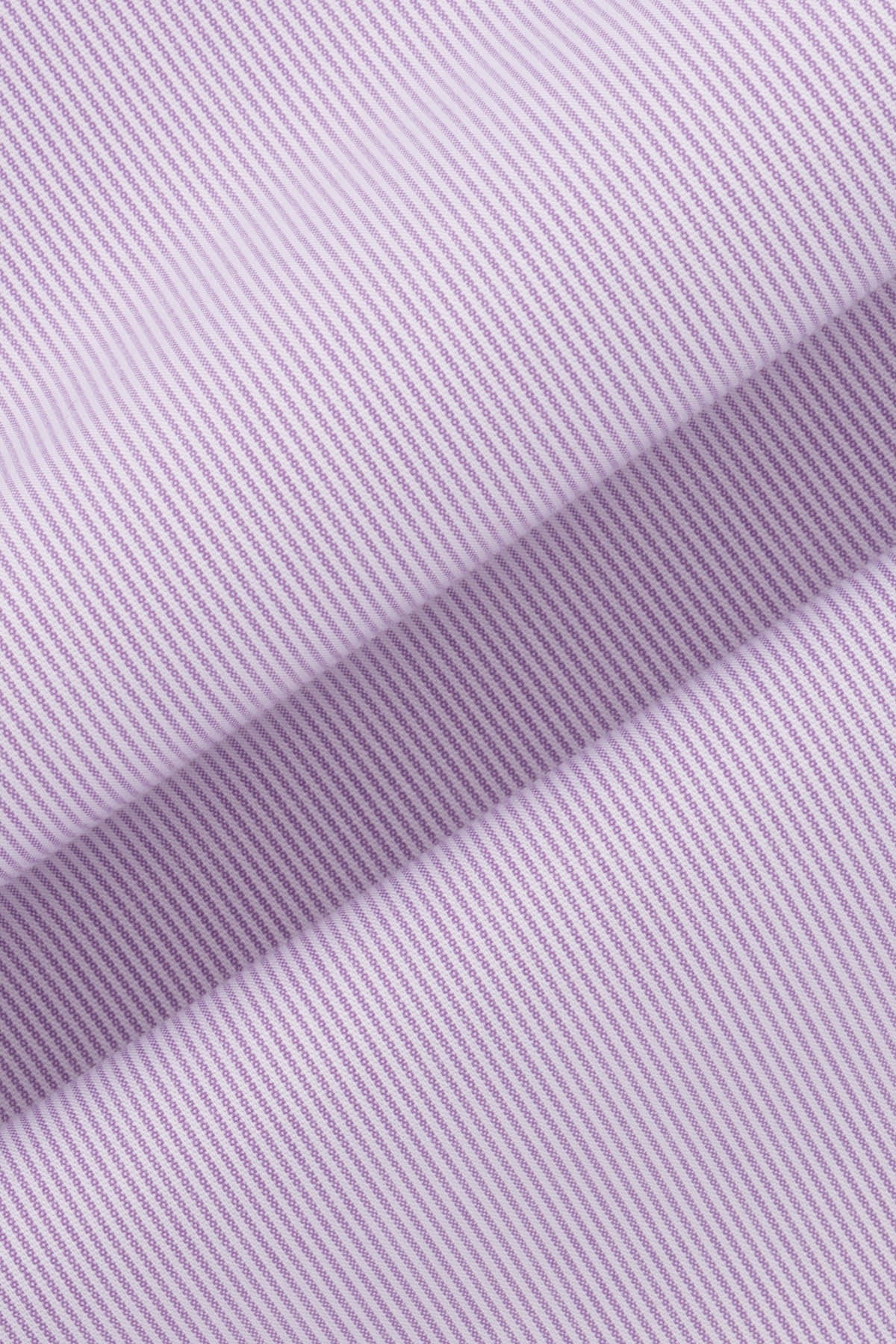 Striped Lavender Gray & White Bamboo Classic Shirt - 4