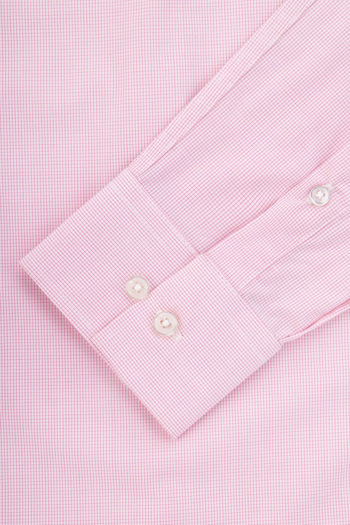 Checked Rose & White  Bamboo Classic Shirt - 3