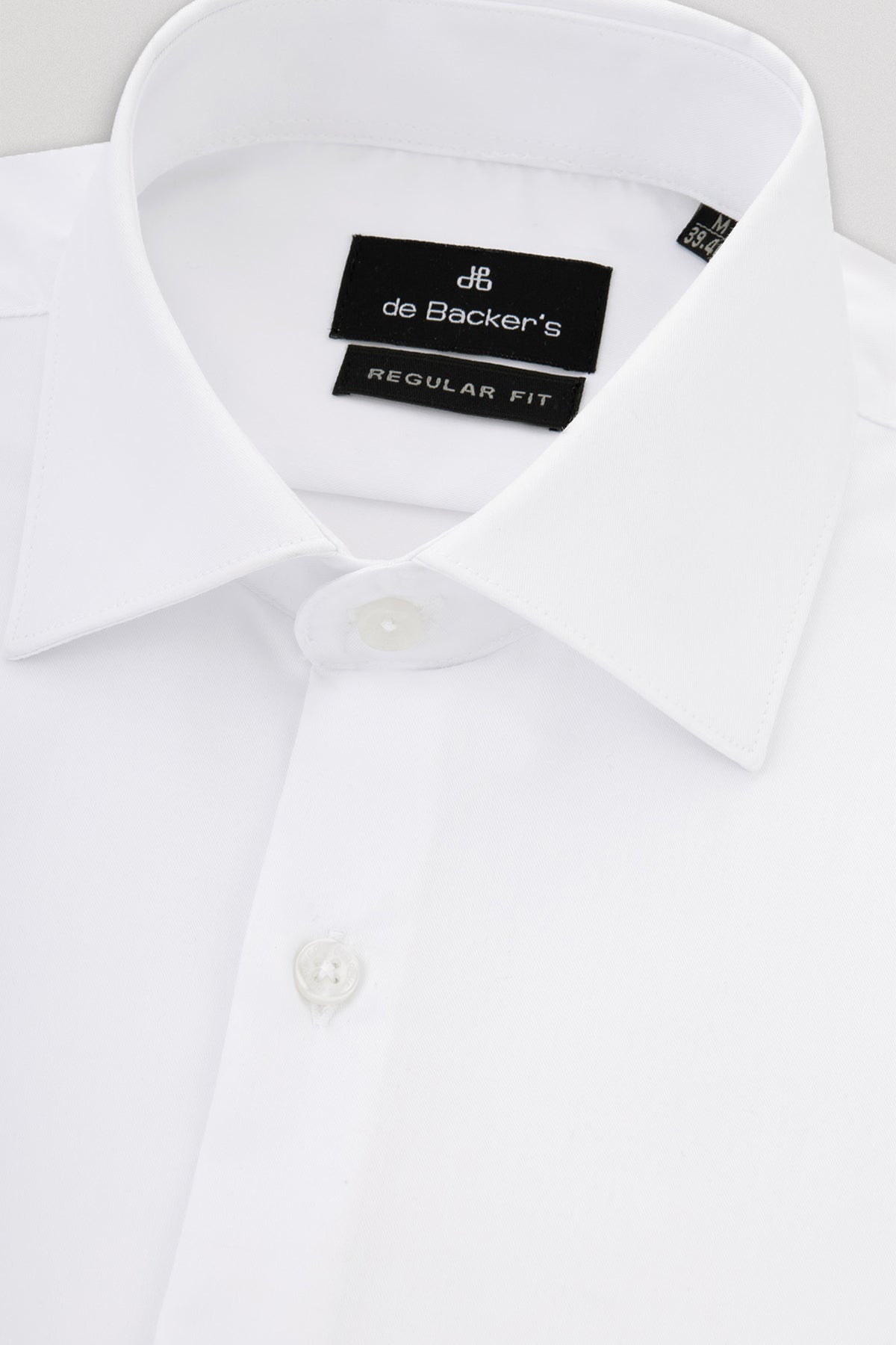 Solid White Bamboo Classic Shirt - De Backers - 2