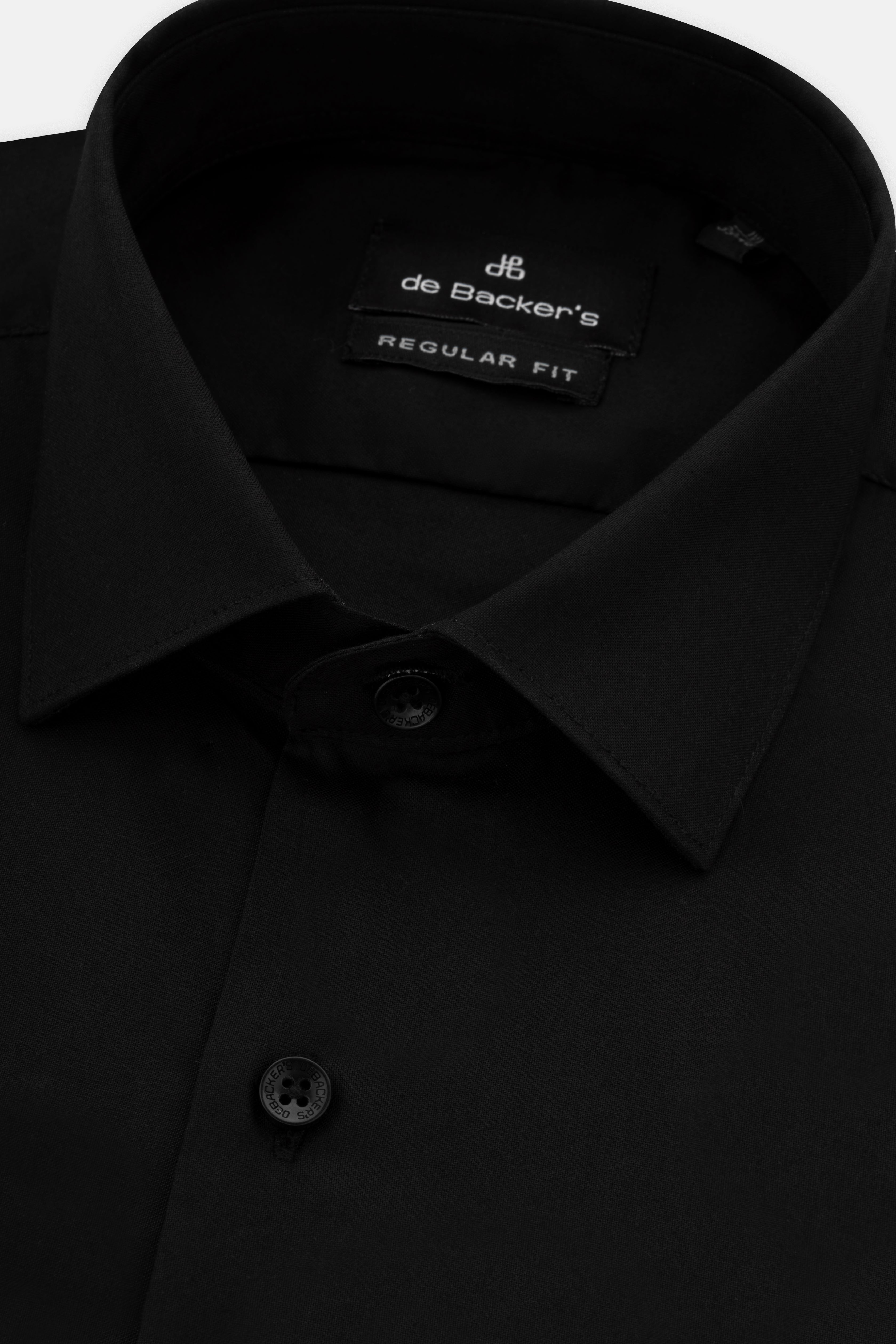 Jacquard Black Classic Shirt - 2