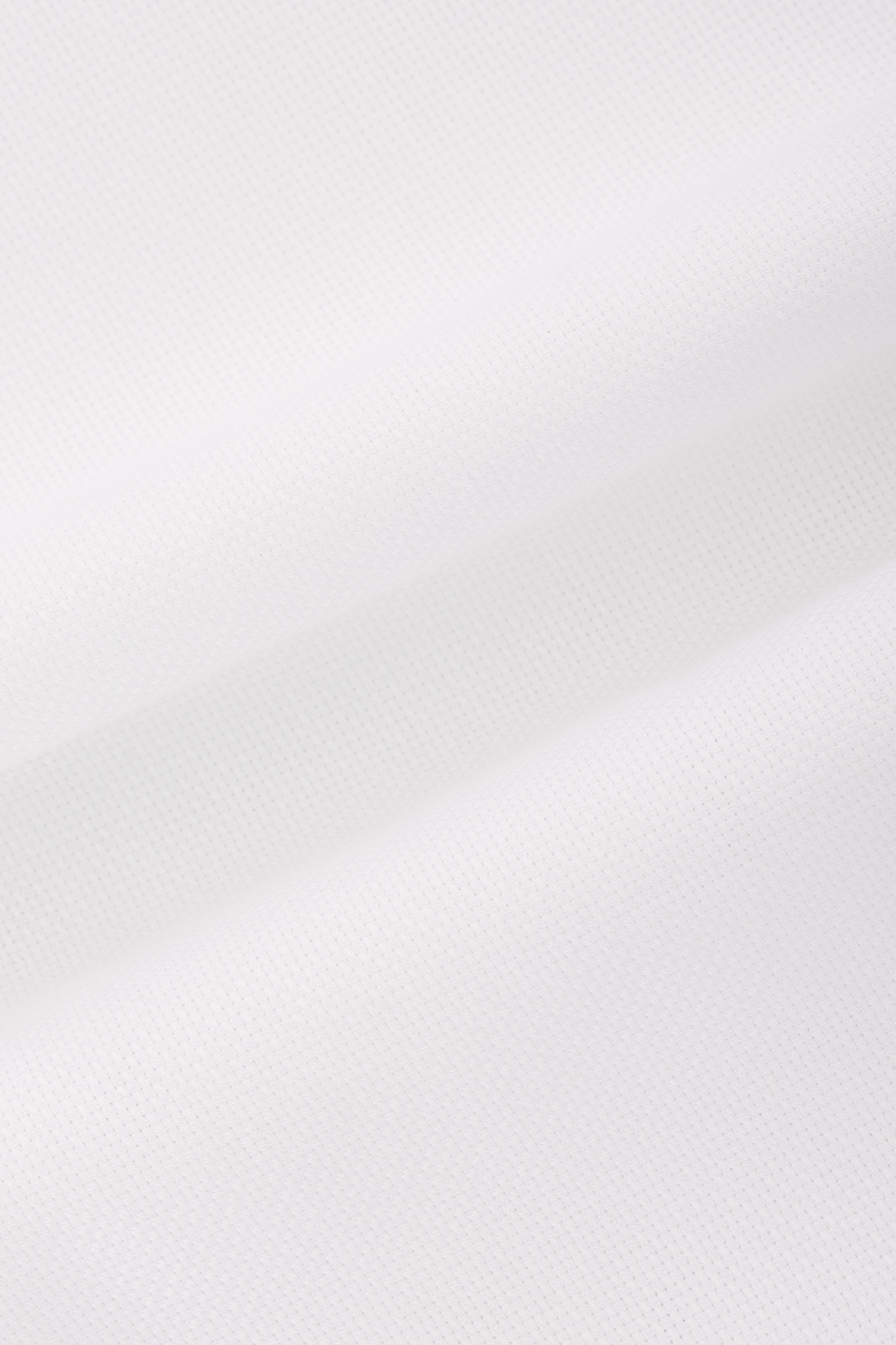 Jacquard White Classic Shirt - 4