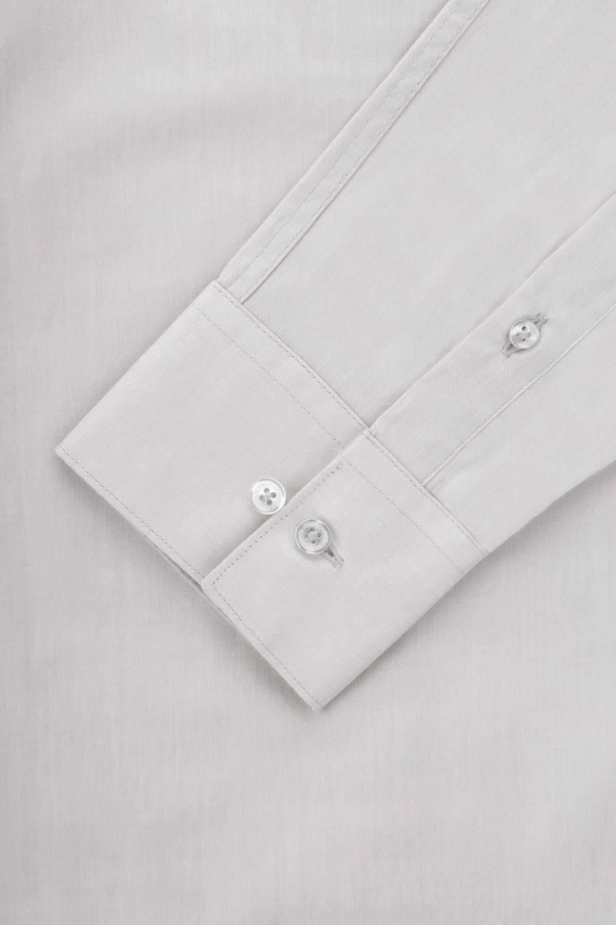 Oxford Timberwolf Gray Classic Shirt - 3