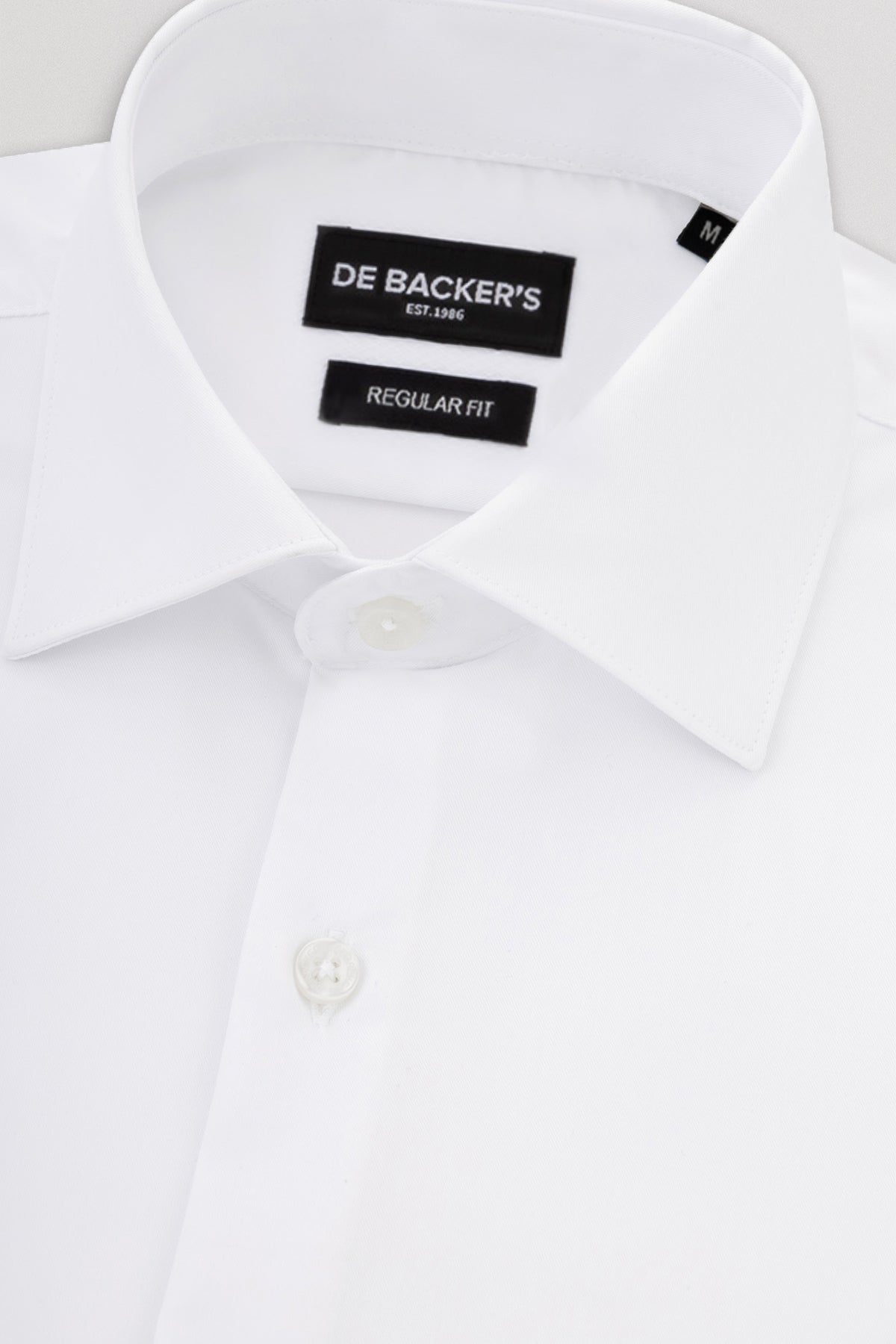 Solid White Bamboo Classic Shirt - De Backers - 2