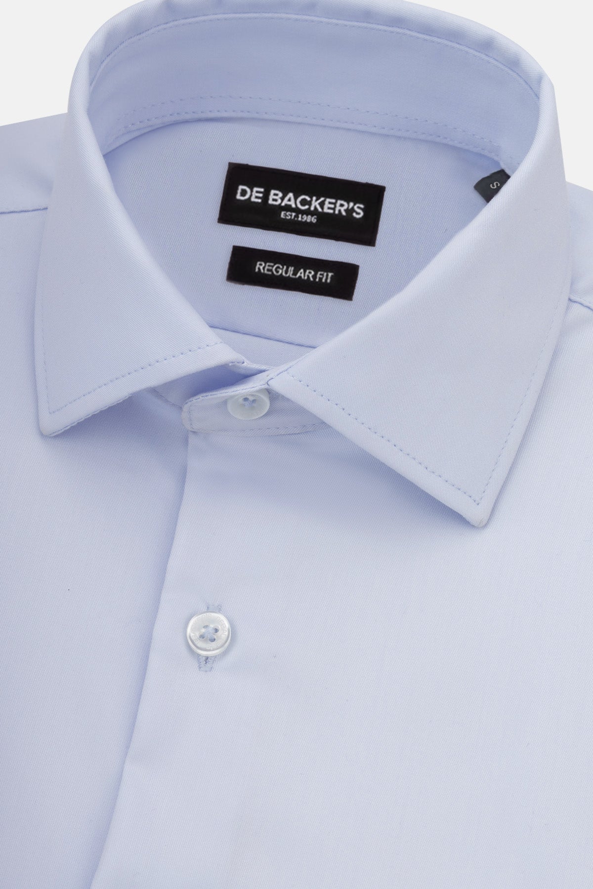 Solid Light Blue Bamboo Classic Shirt - De Backers - 2