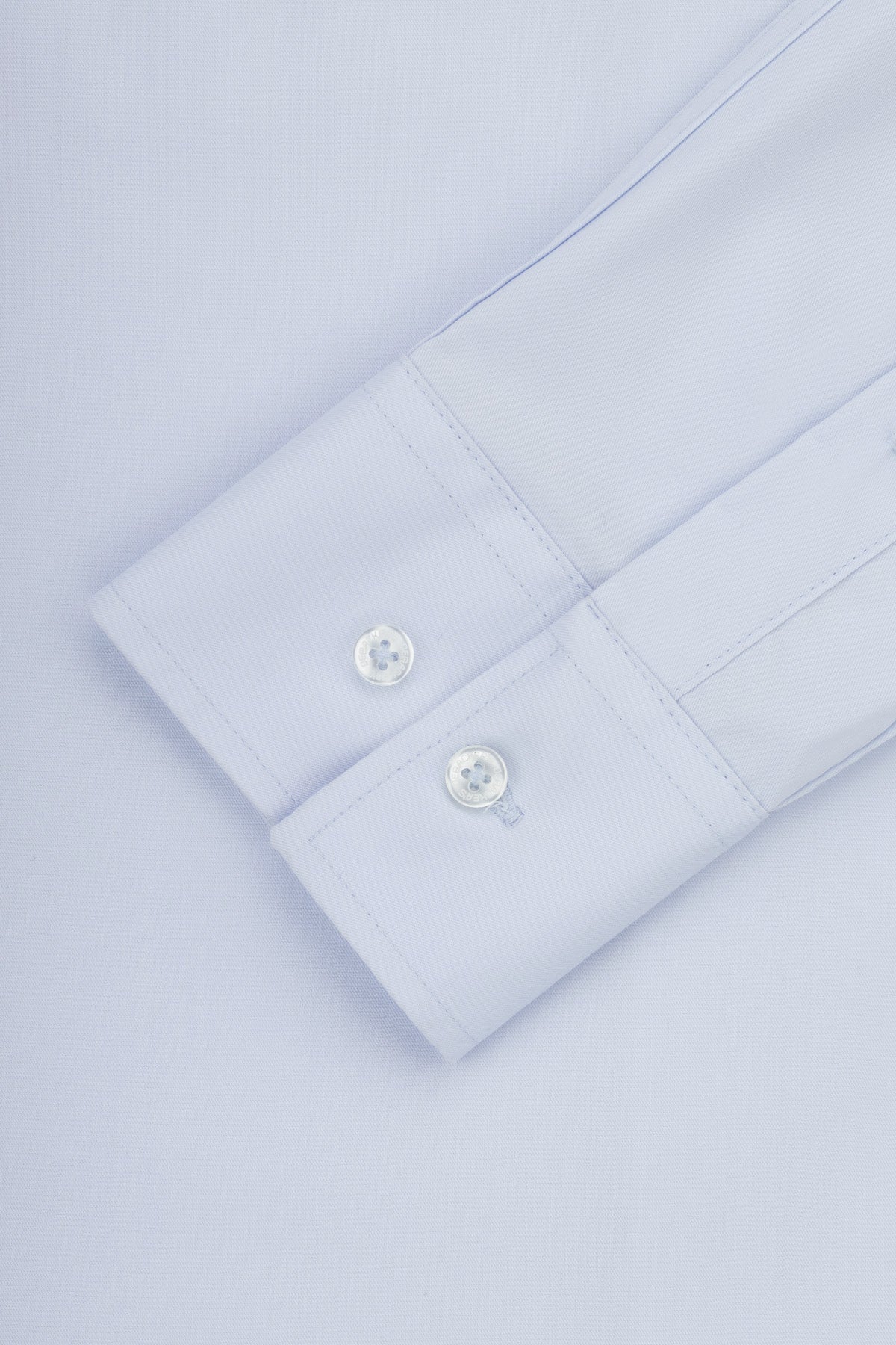 Solid Light Blue Bamboo Classic Shirt - De Backers - 3