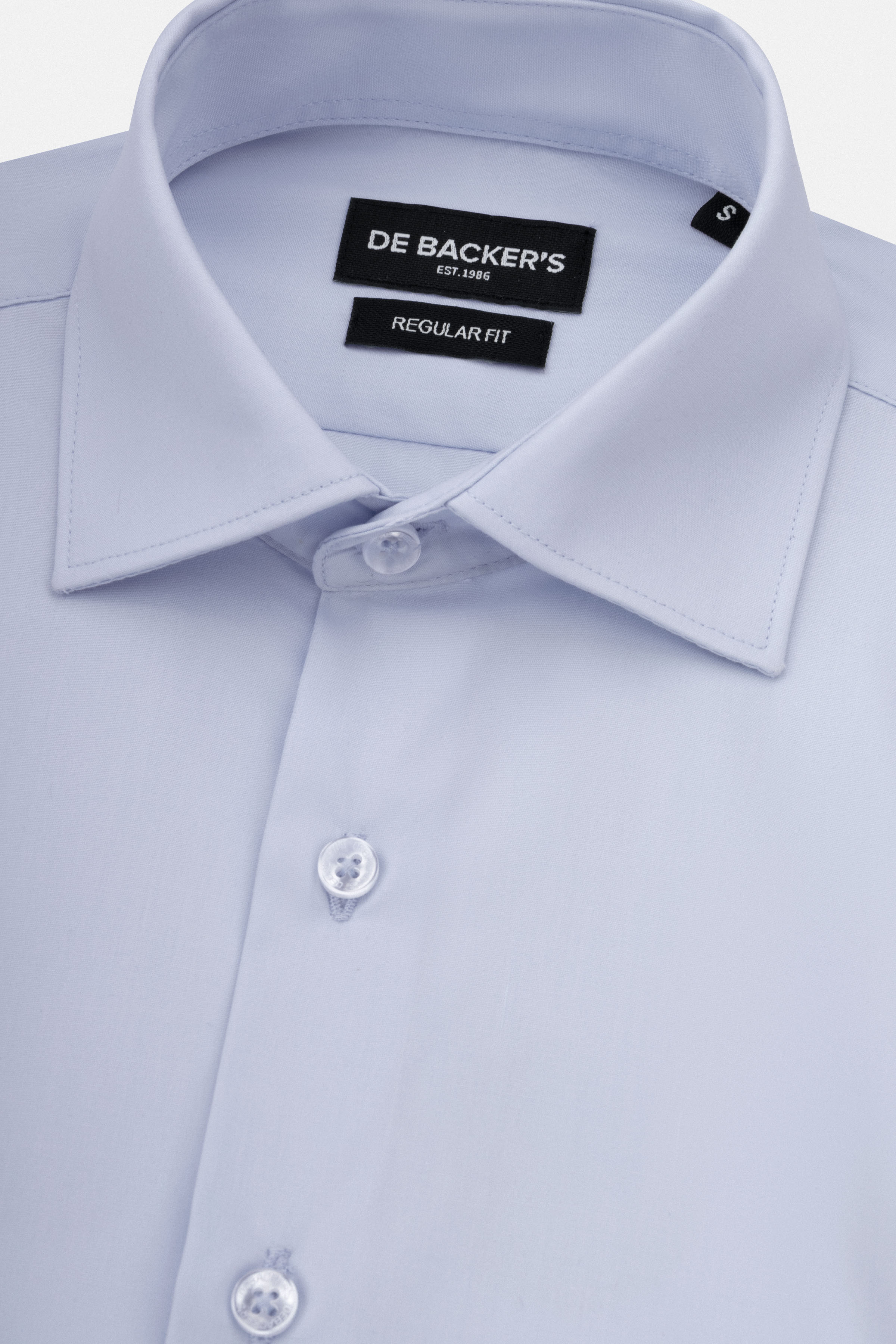 Solid Light Blue Dacron Classic Shirt