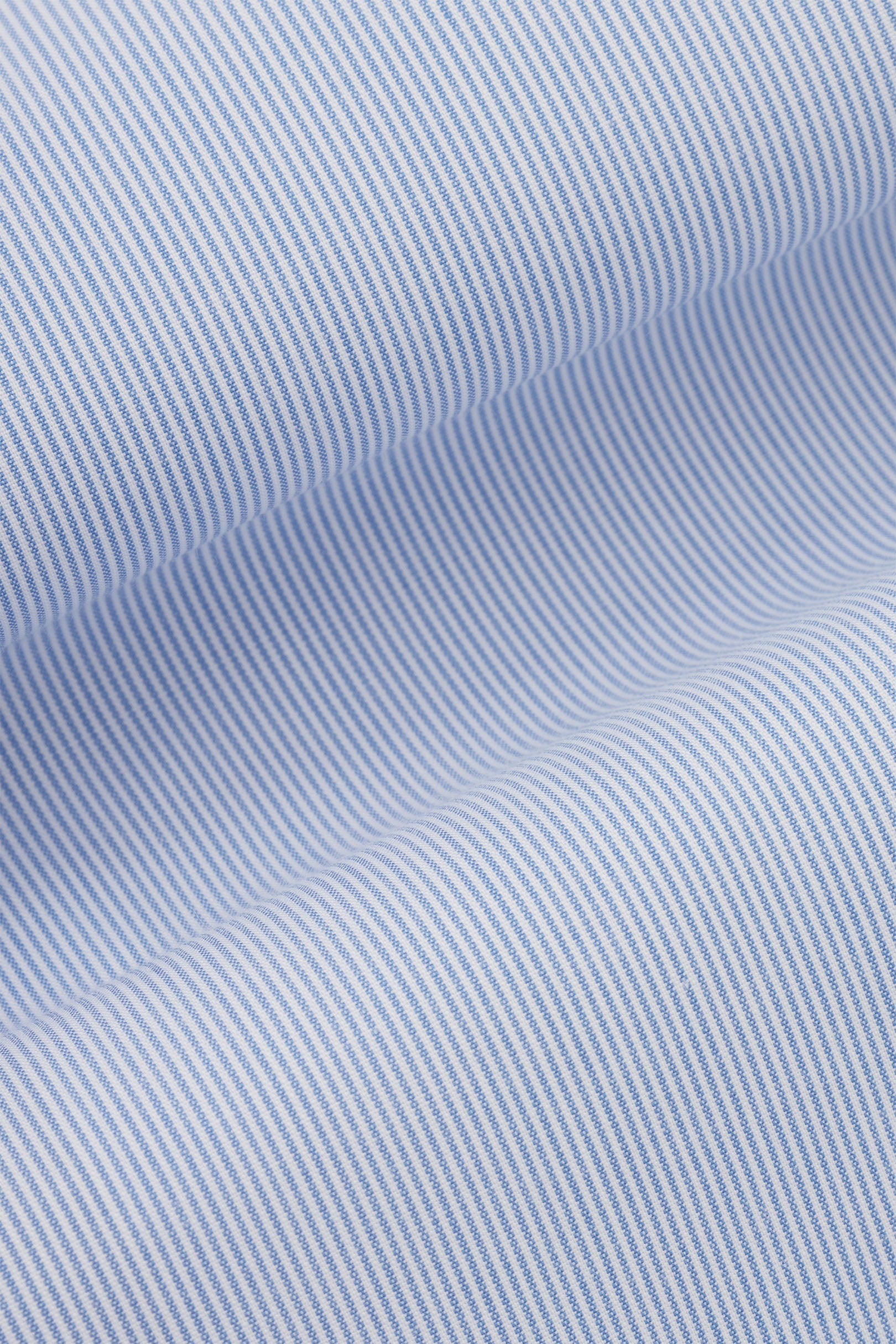 Striped Light Blue Bamboo Classic Shirt