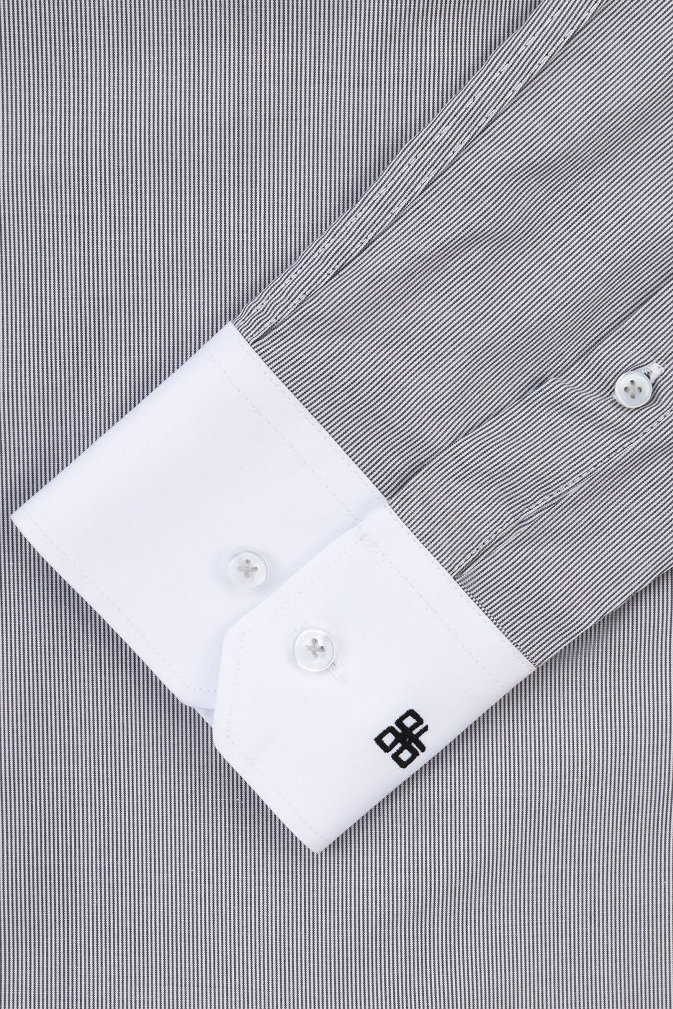 Jacquard Black Bamboo Classic Shirt