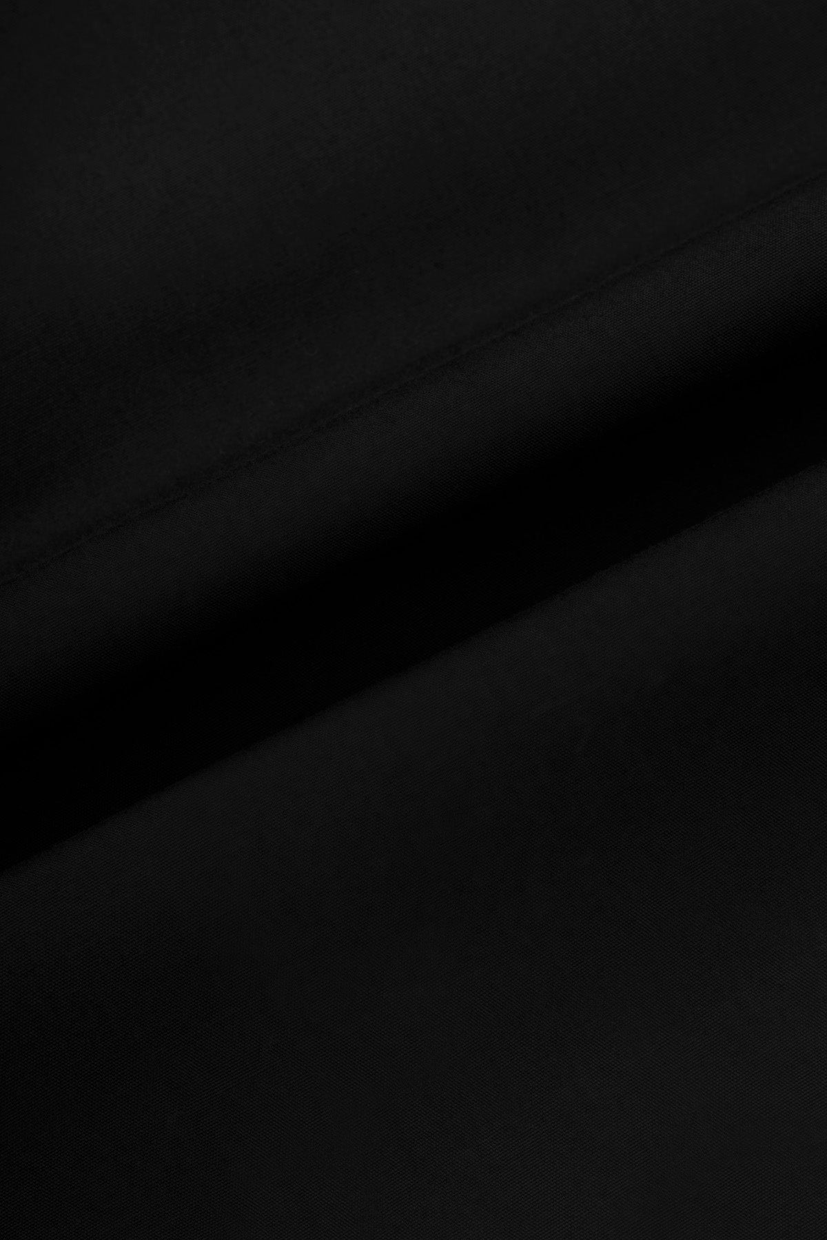 Solid Black Dacron Classic Shirt - De Backers - 4