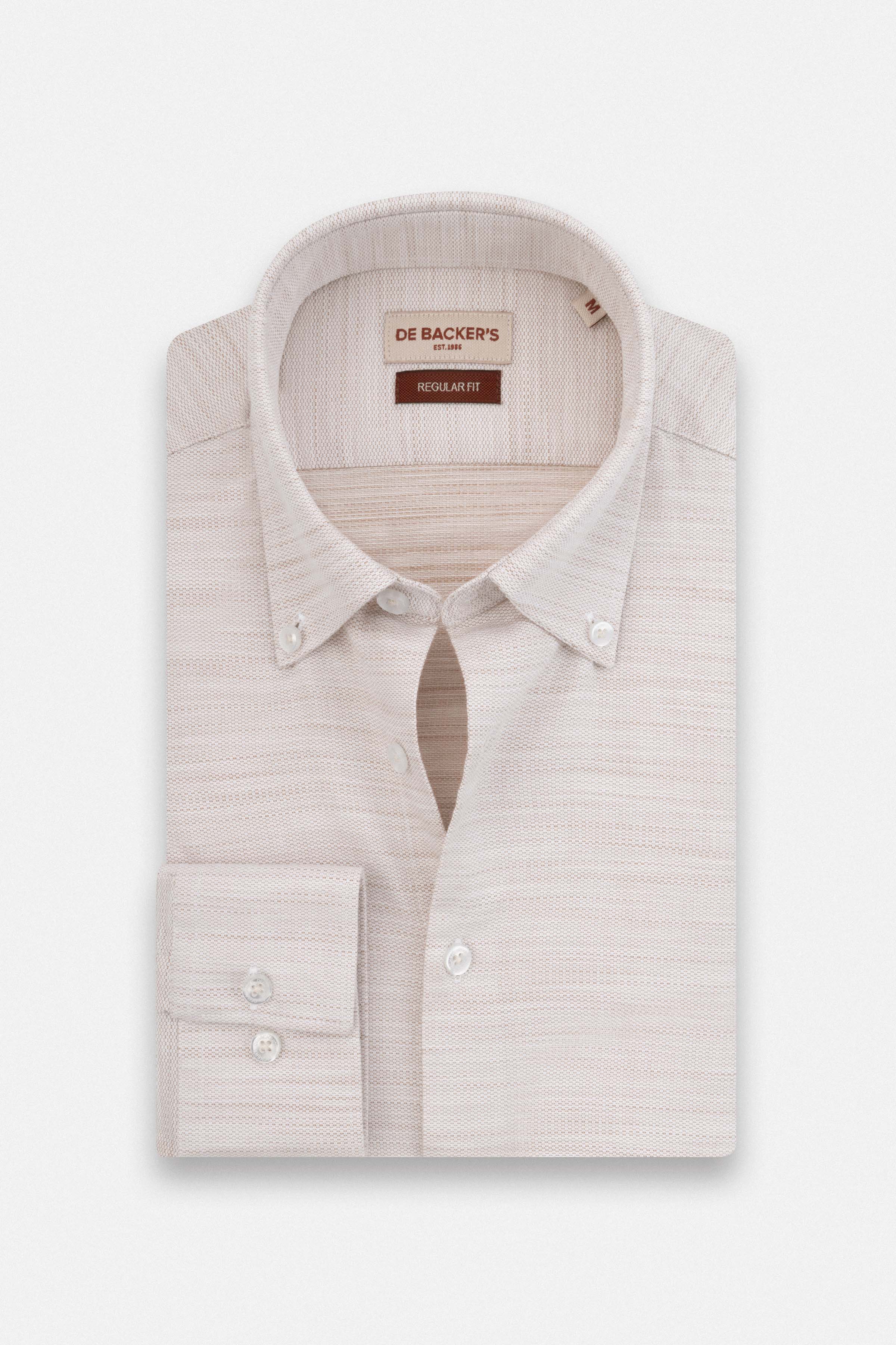 Light Camel Casual Shirt