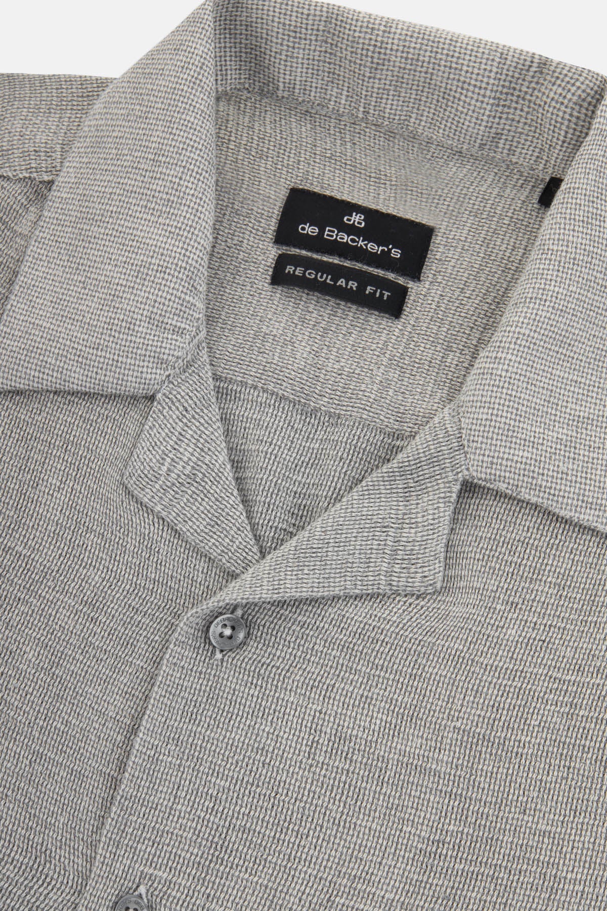 Bouclé Gray Casual Shirt - 2