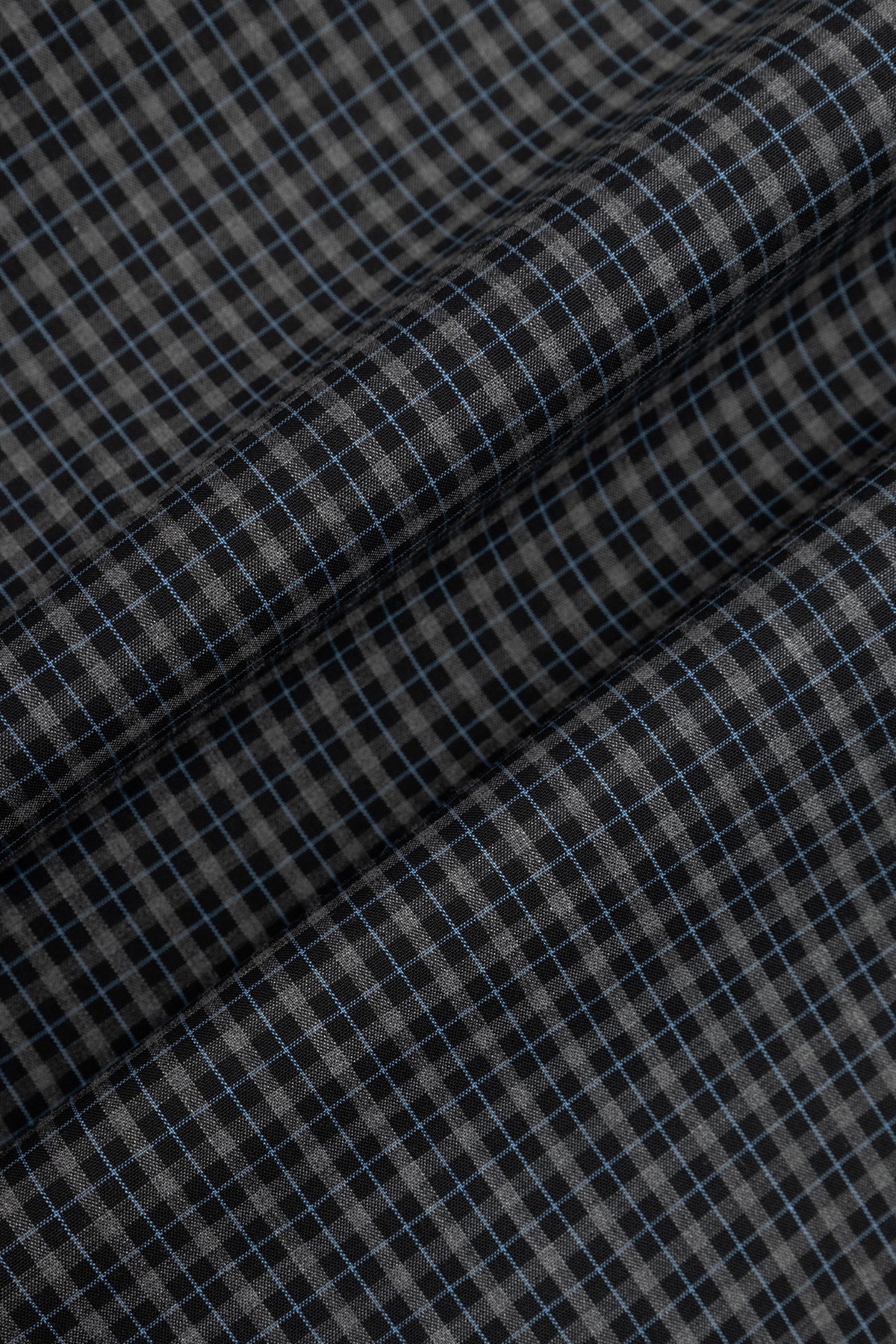 Checked Gray & Black Casual Shirt - 4