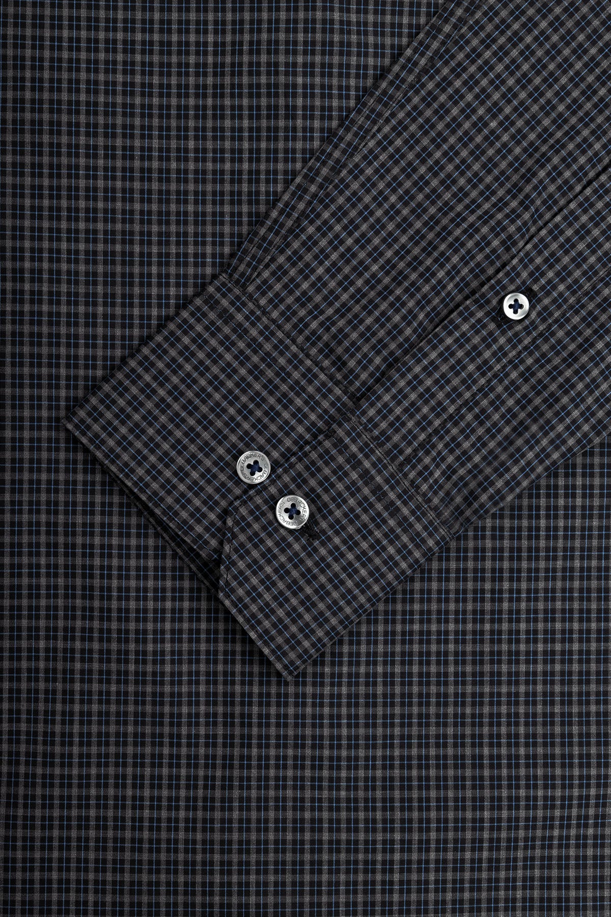 Checked Gray & Black Casual Shirt - 3