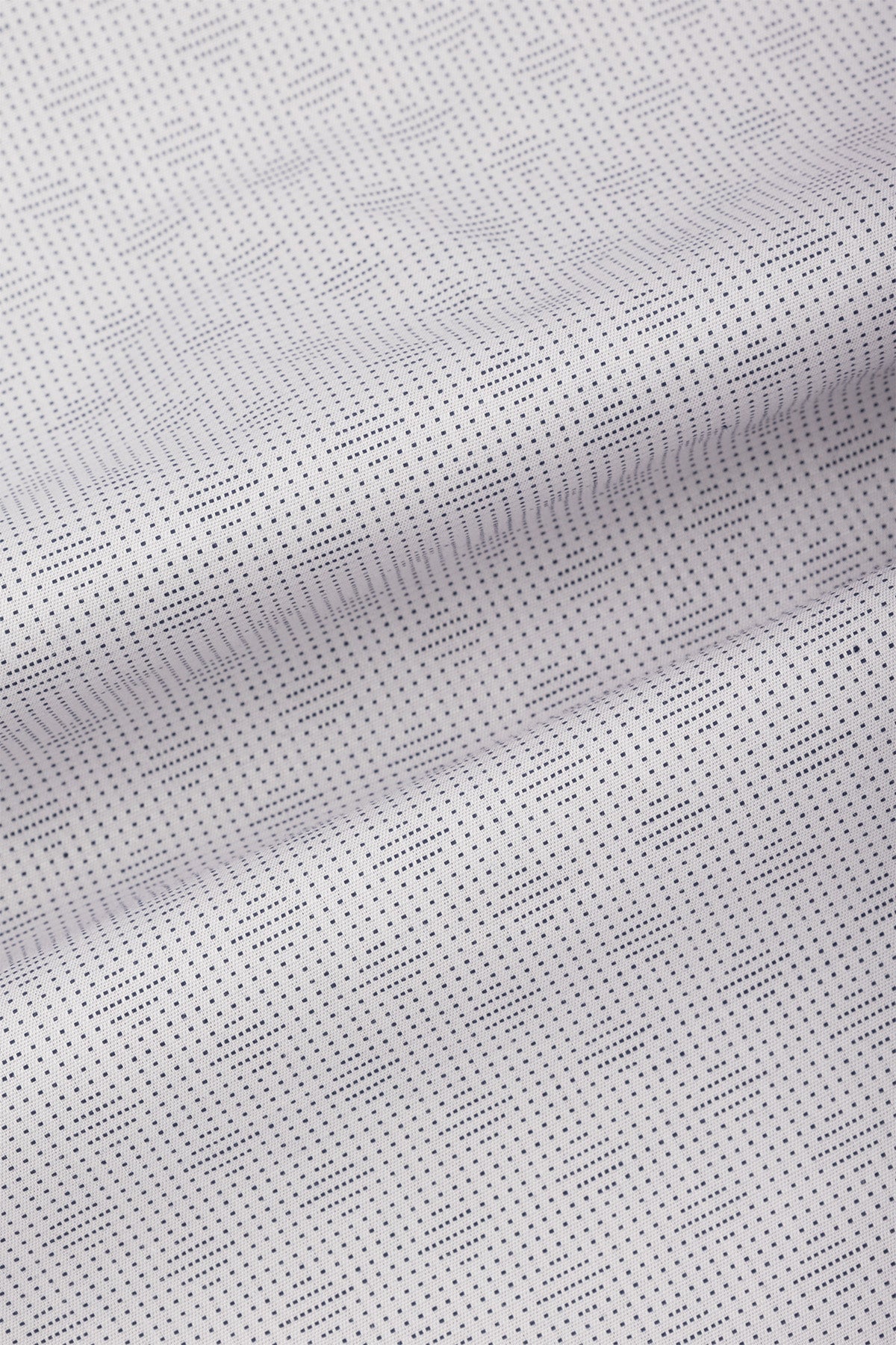 Jacquard Light Gray Smart Casual Shirt - 4