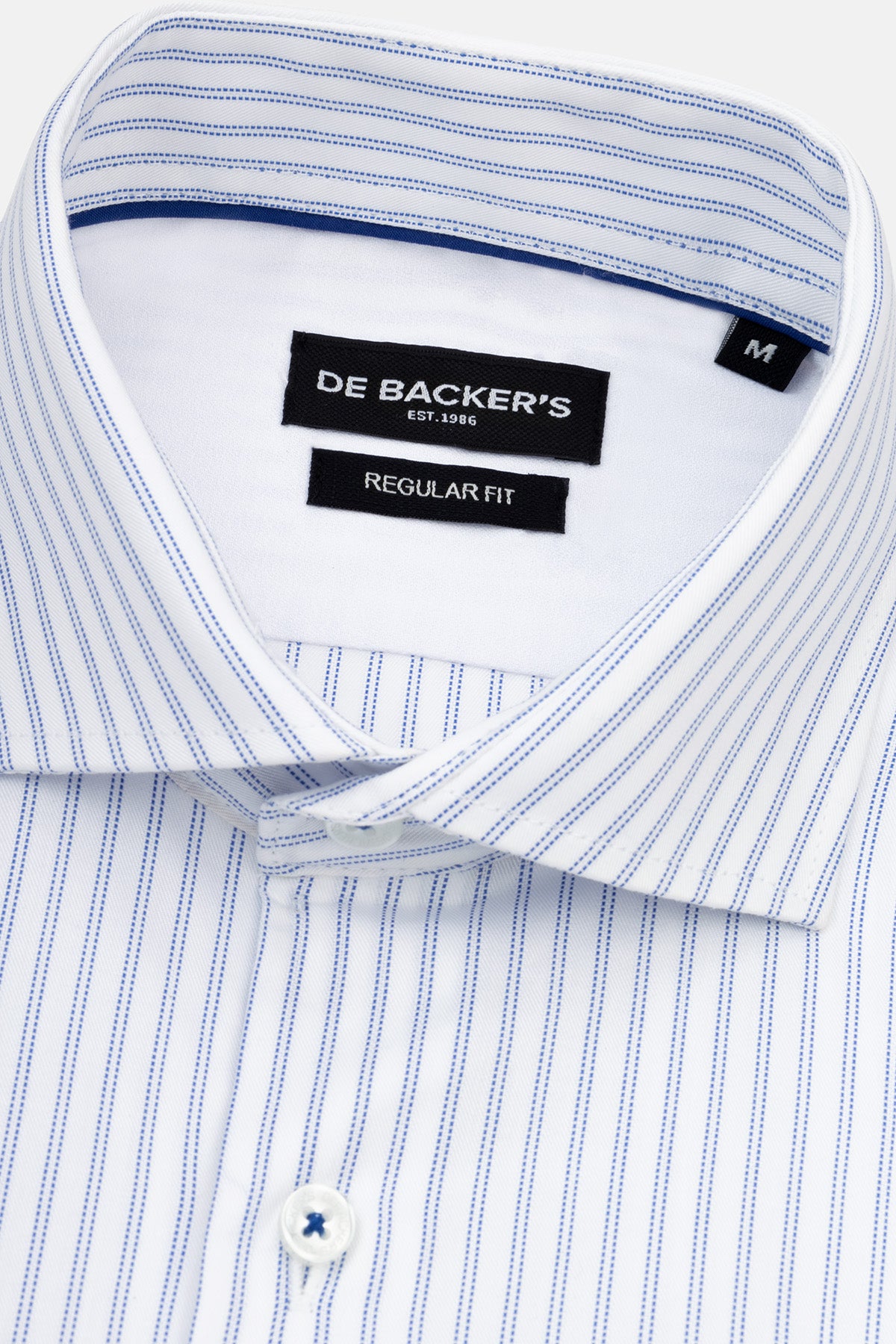 Striped Light Blue Smart Casual Shirt - 2