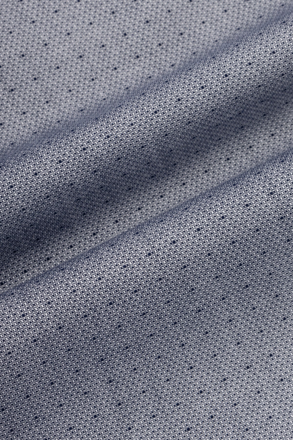 Jacquard Dark Gray Smart Casual Shirt - 4