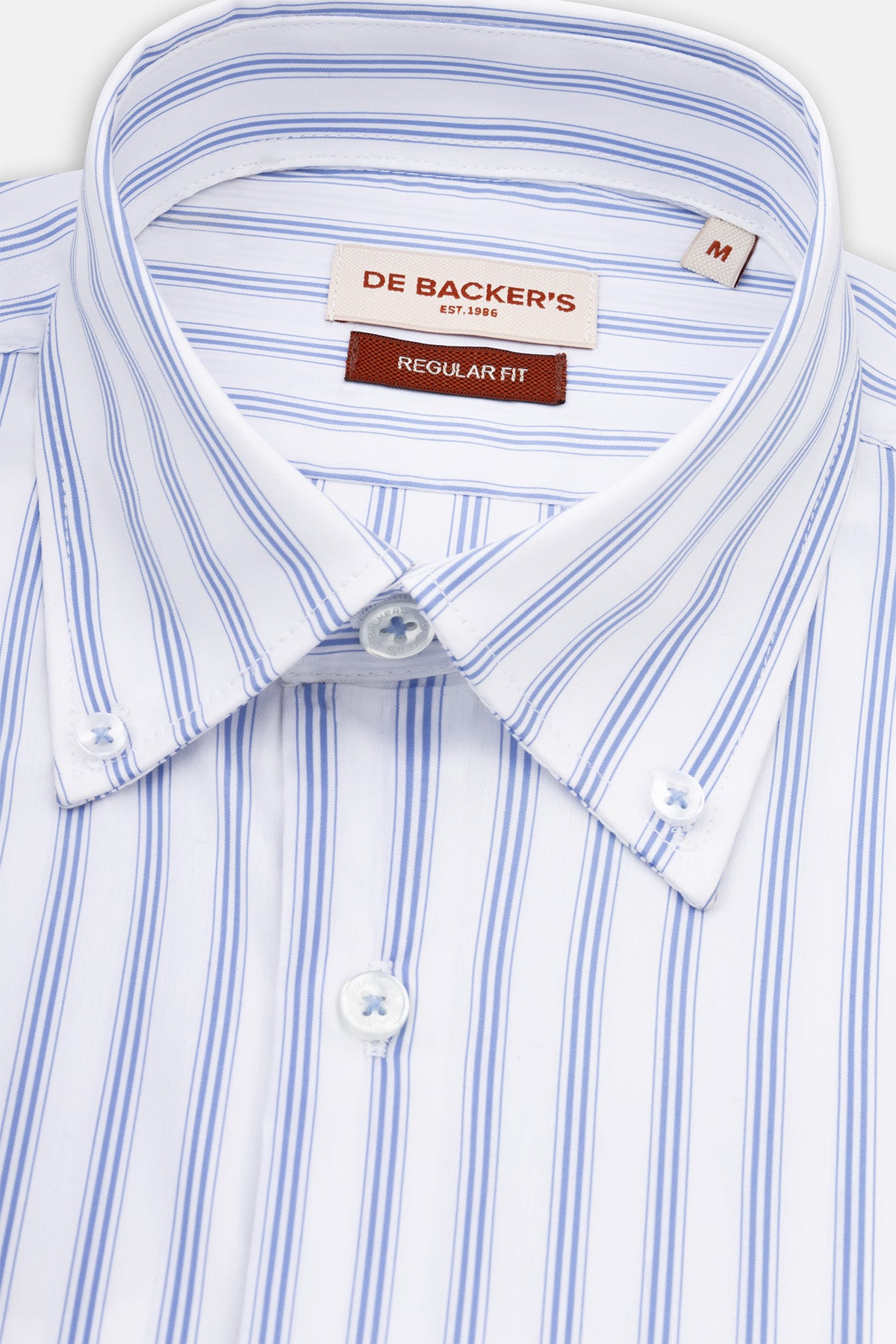 Striped Light Blue Smart Casual Shirt - 2