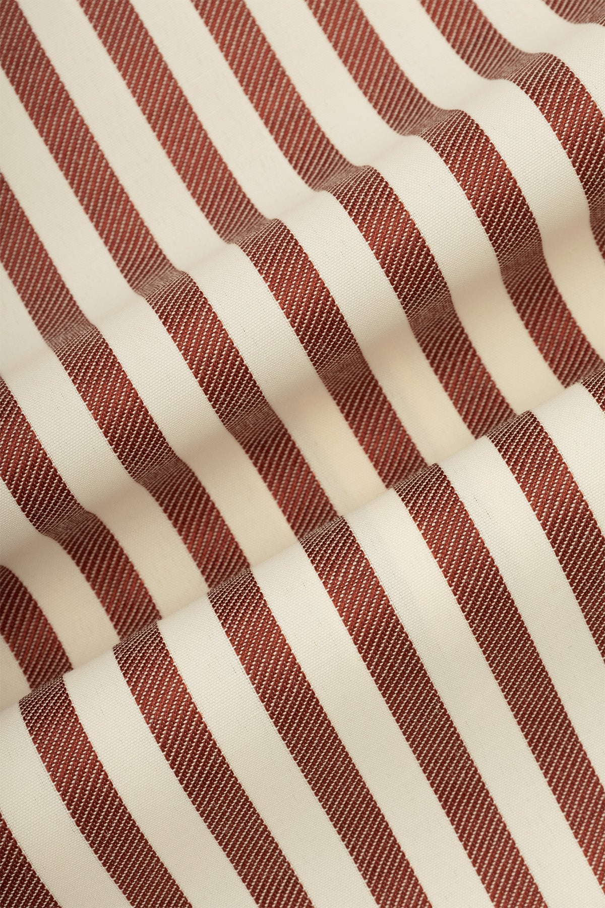 Striped Brown Smart Casual Shirt - 4