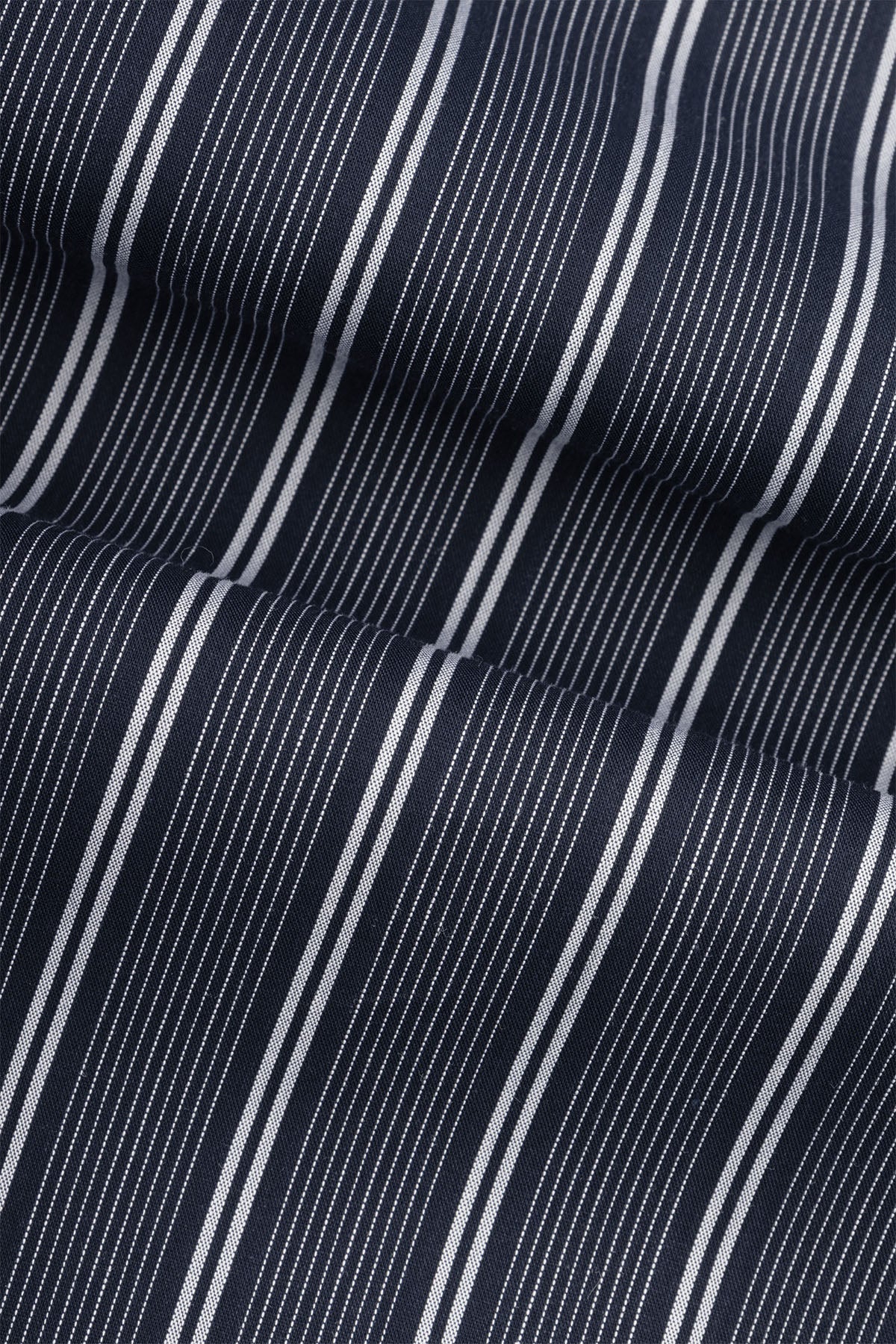 Striped Black Smart Casual Shirt - 4