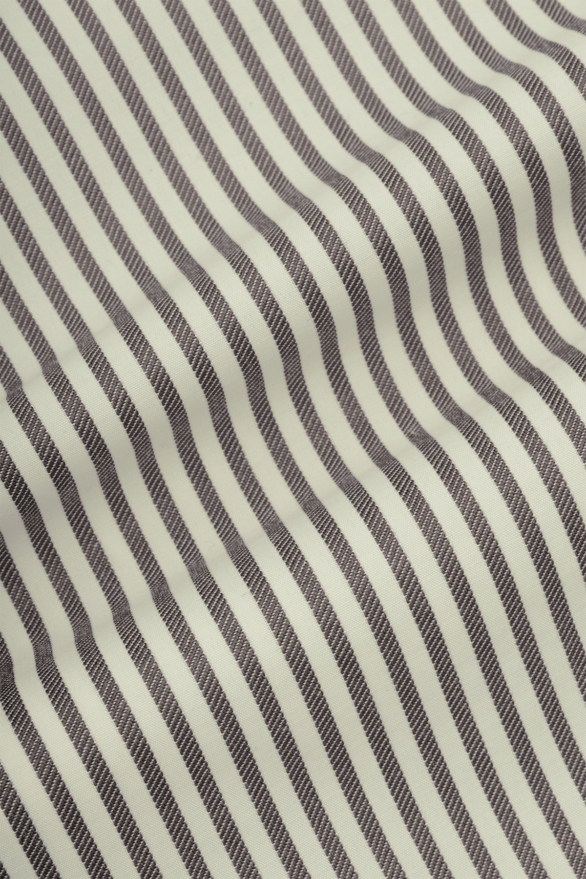 Striped Light Brown Smart Casual Shirt - 4