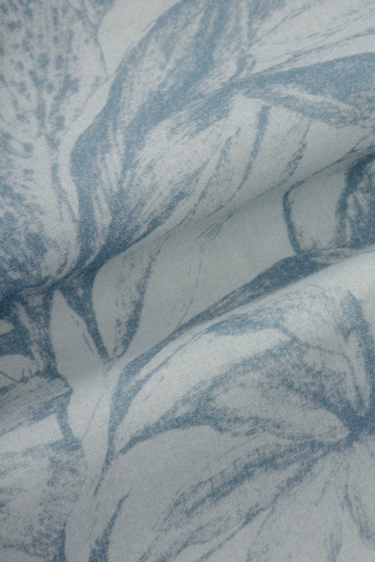 Printed Air Force Blue & Gray Casual Shirt - 4
