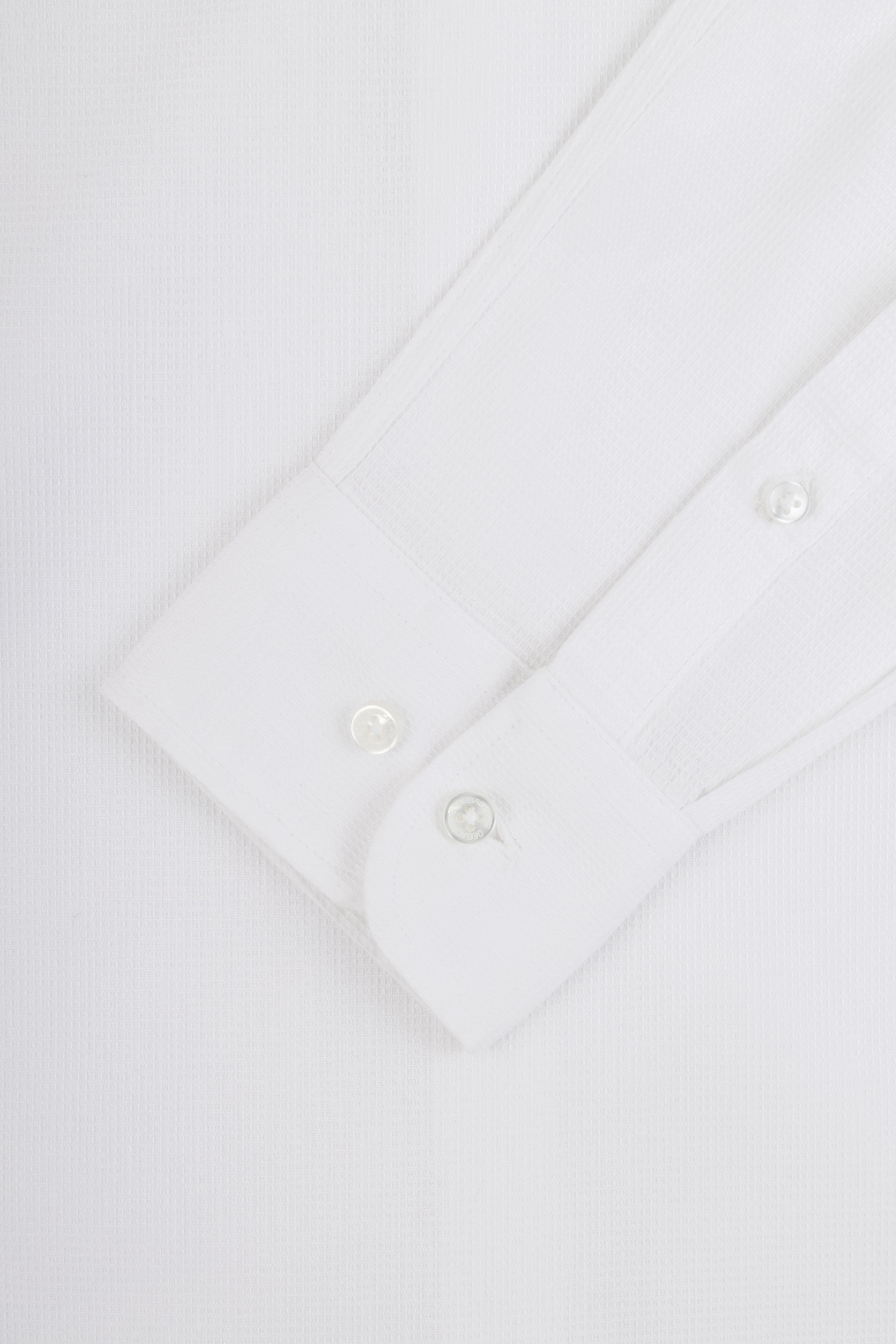 Solid White Dacron Classic Shirt - 1
