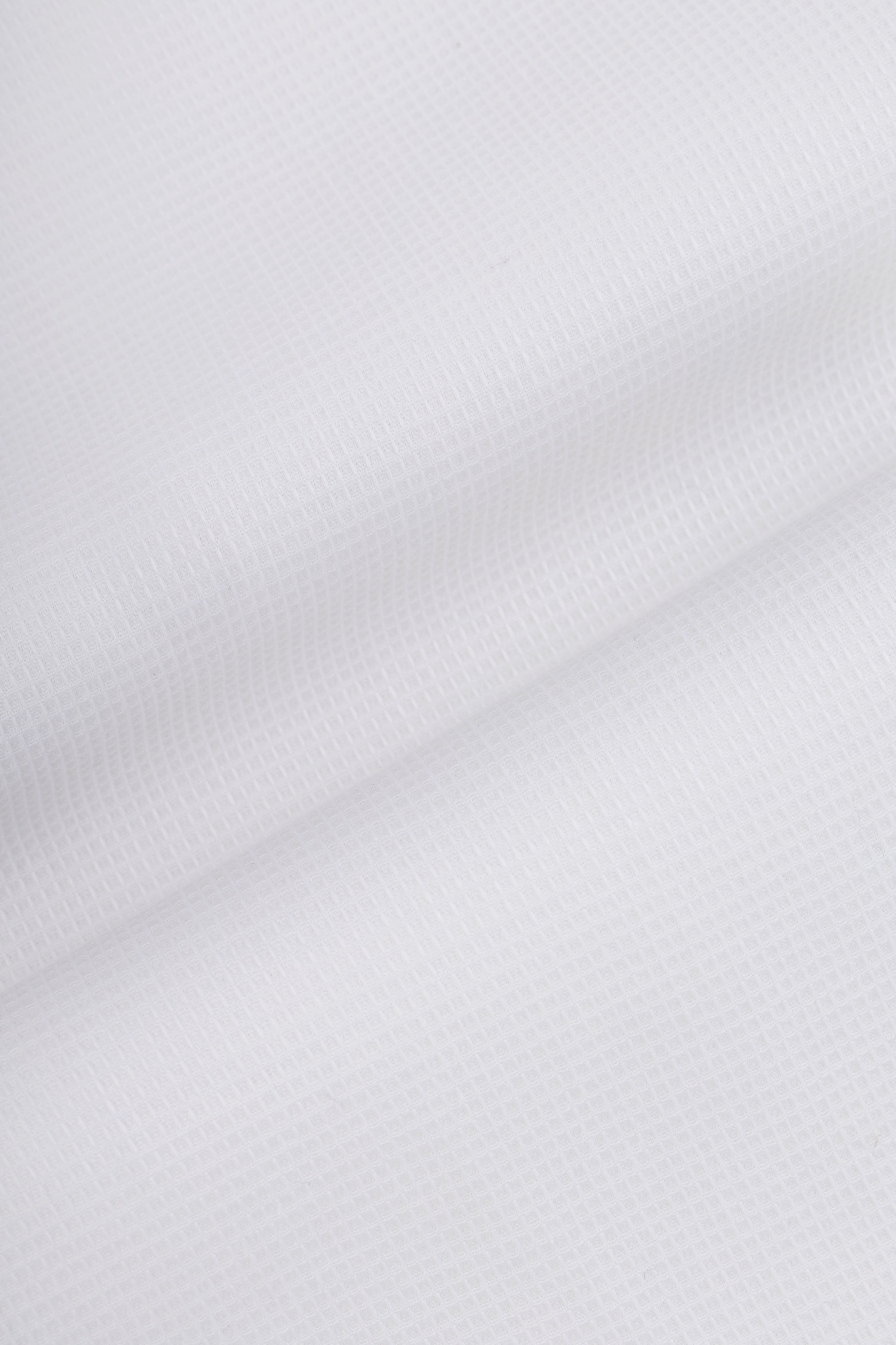 Solid White Dacron Classic Shirt - 2
