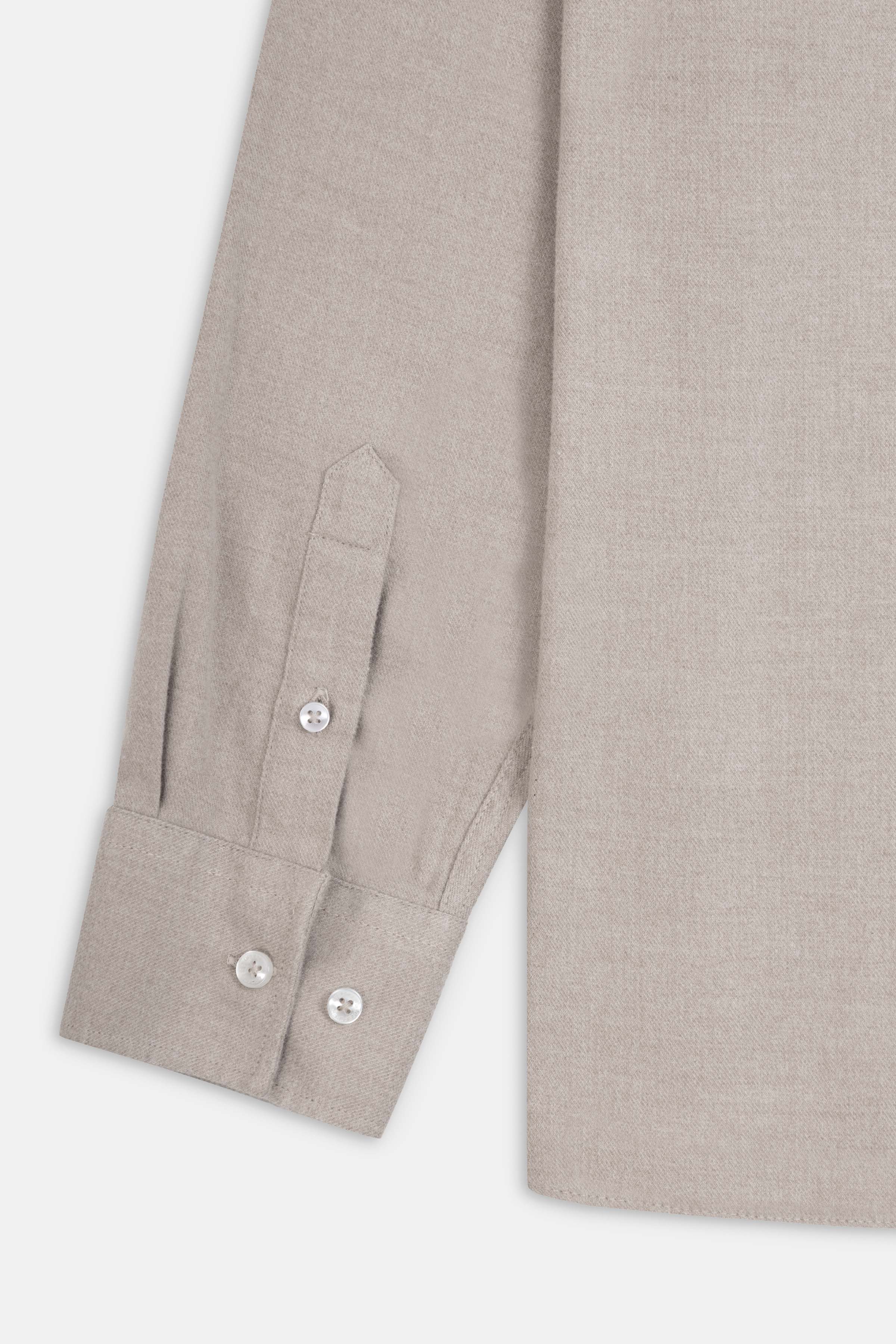 Silver Cotton Wool feel Casual Shirt