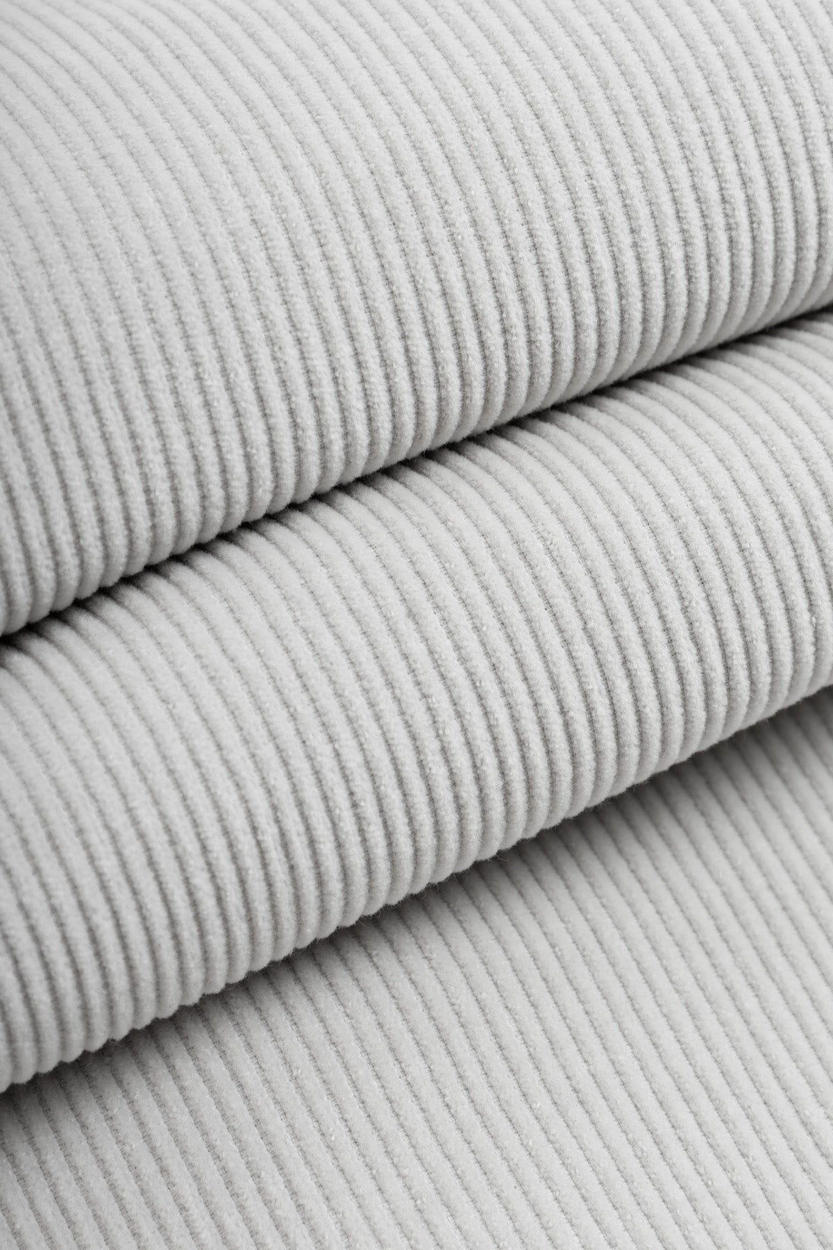 Light Gray Button-Up Lumberjack Velvet Over-Shirt