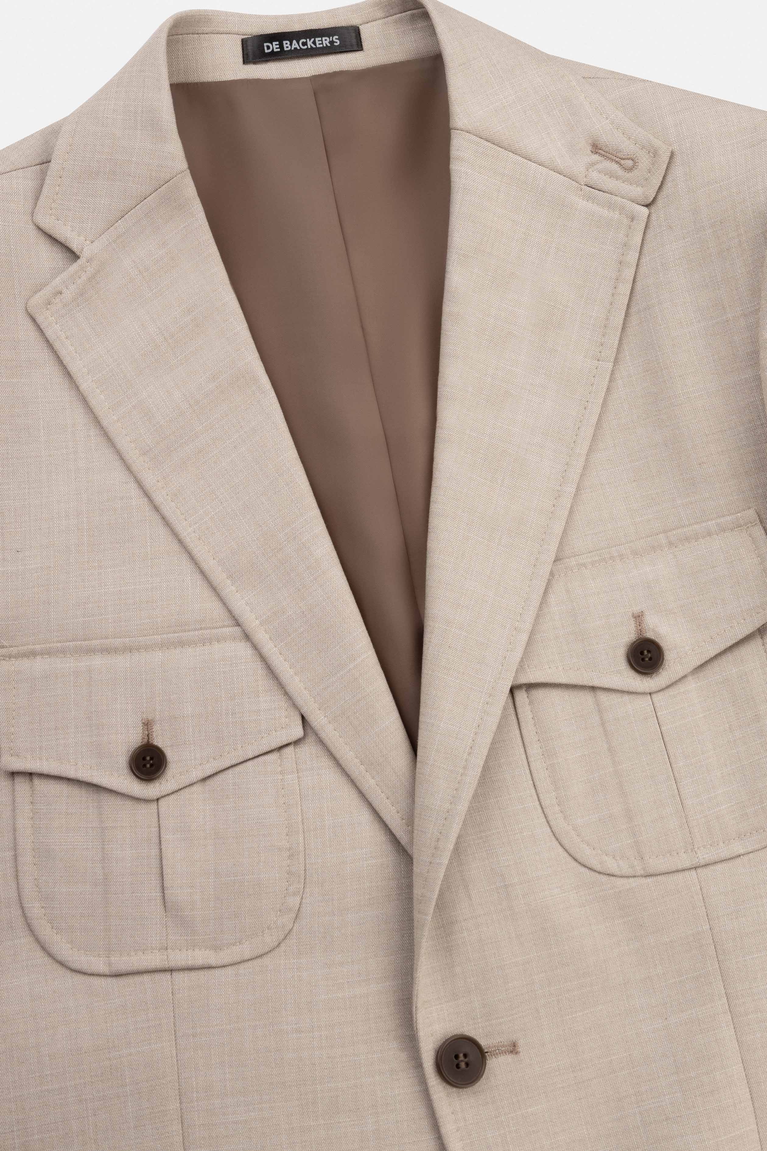 Light Beige Casual Suit