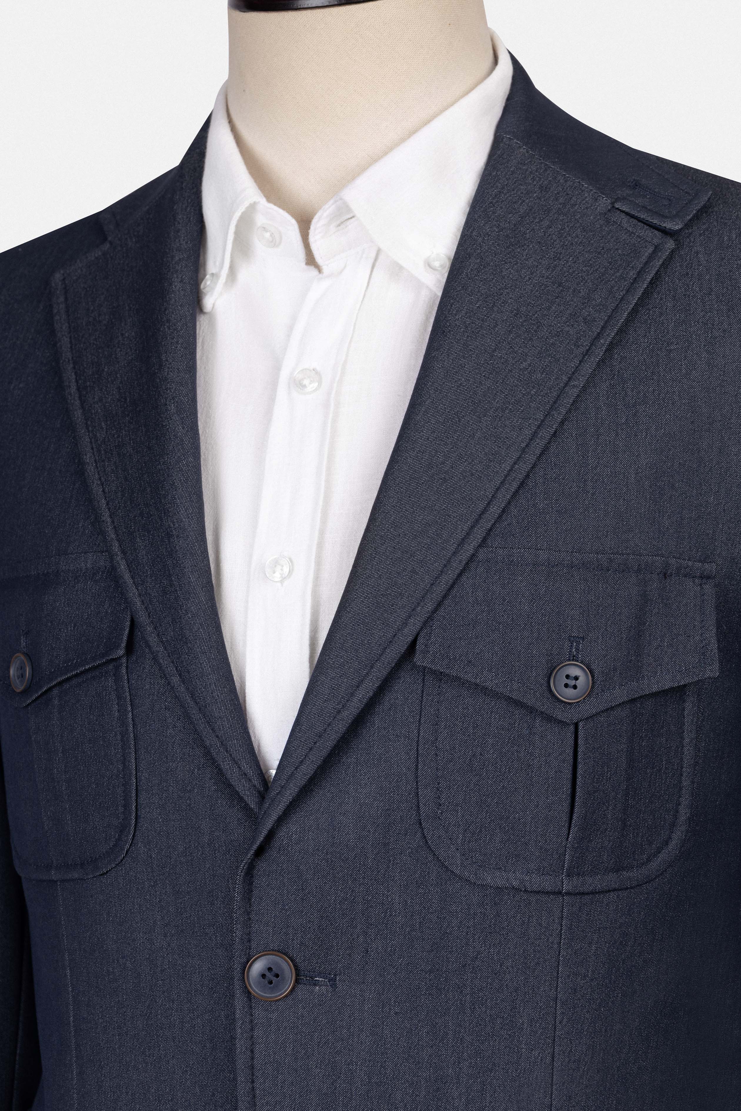 Navy Casual Suit