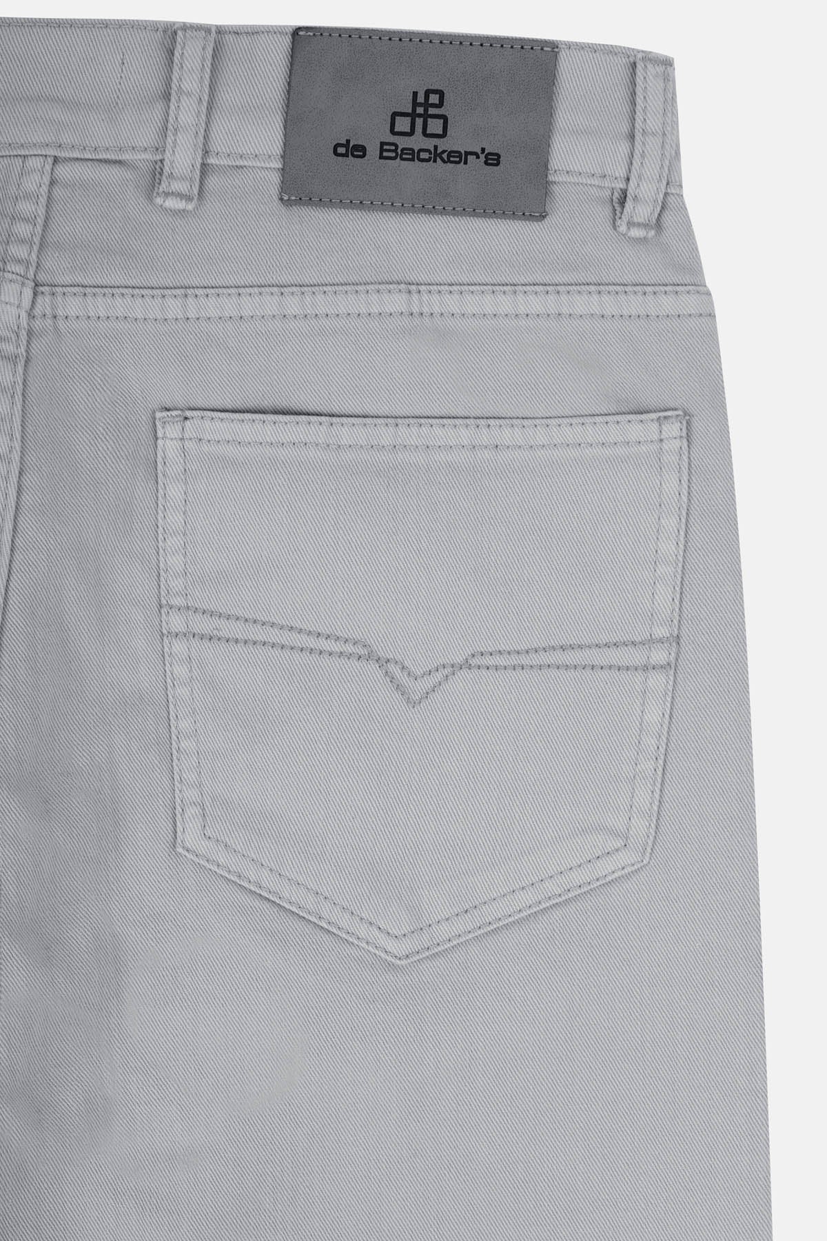 Dyed Light Gray Jeans - 4
