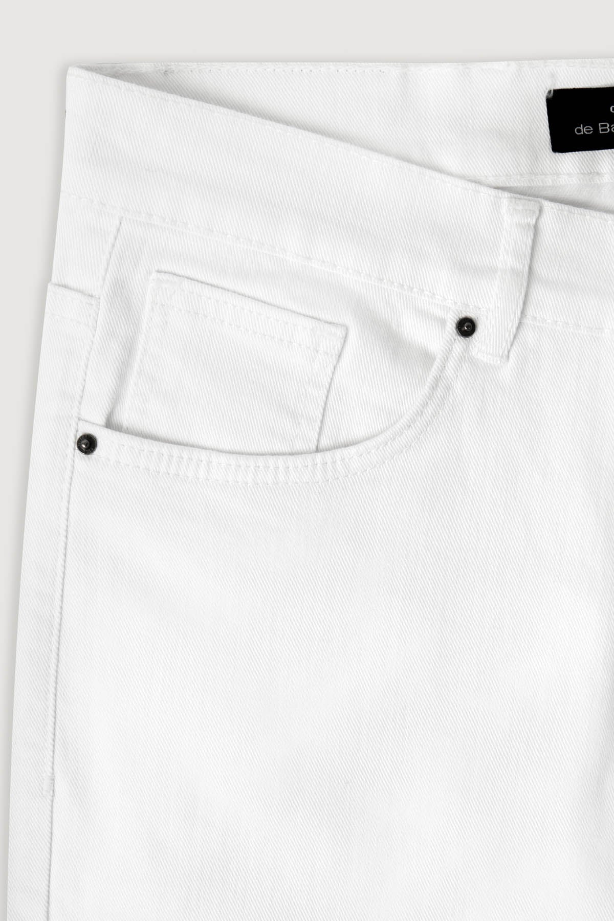 Dyed White Jeans - 3