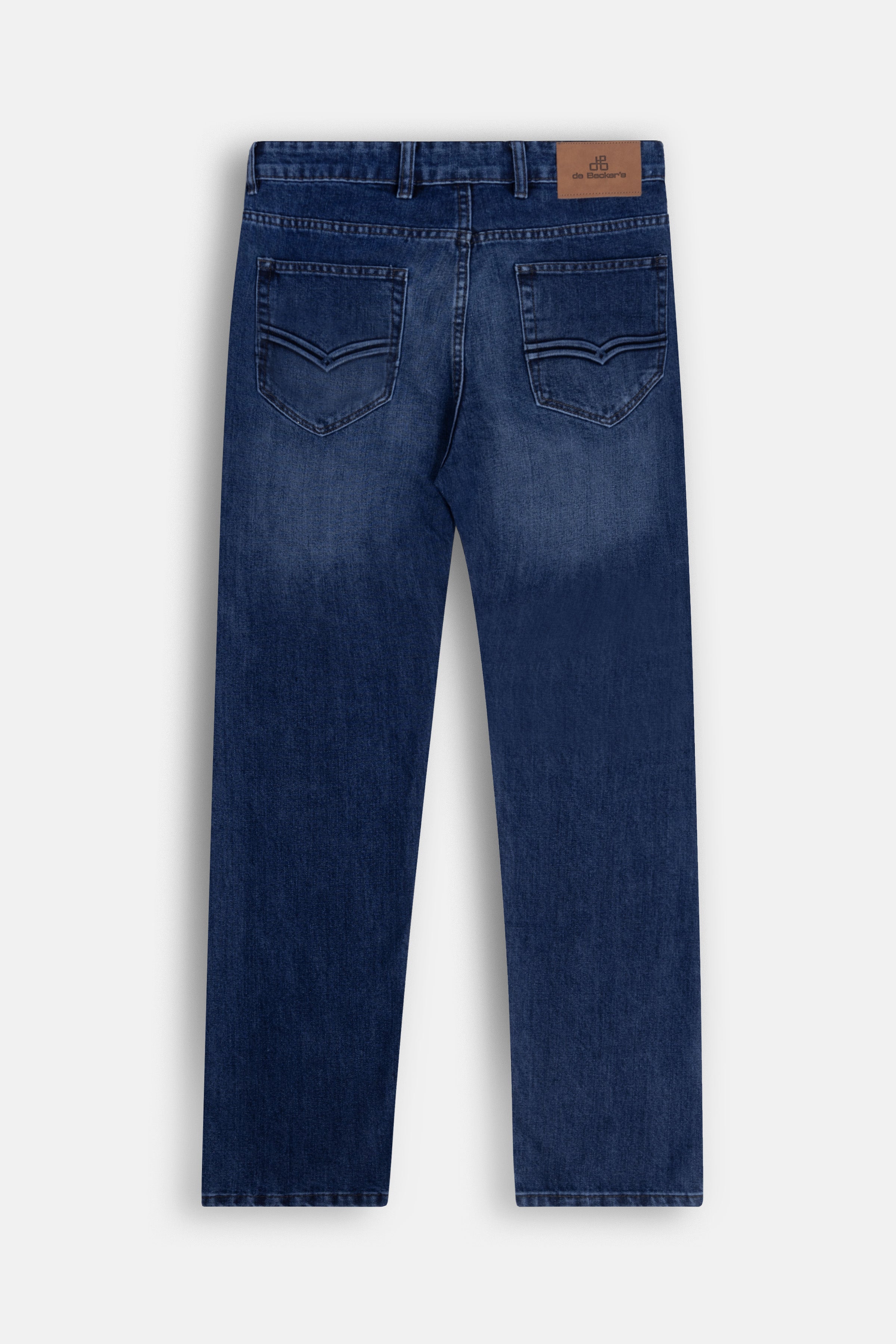 بنطال جينز أزرق داكن