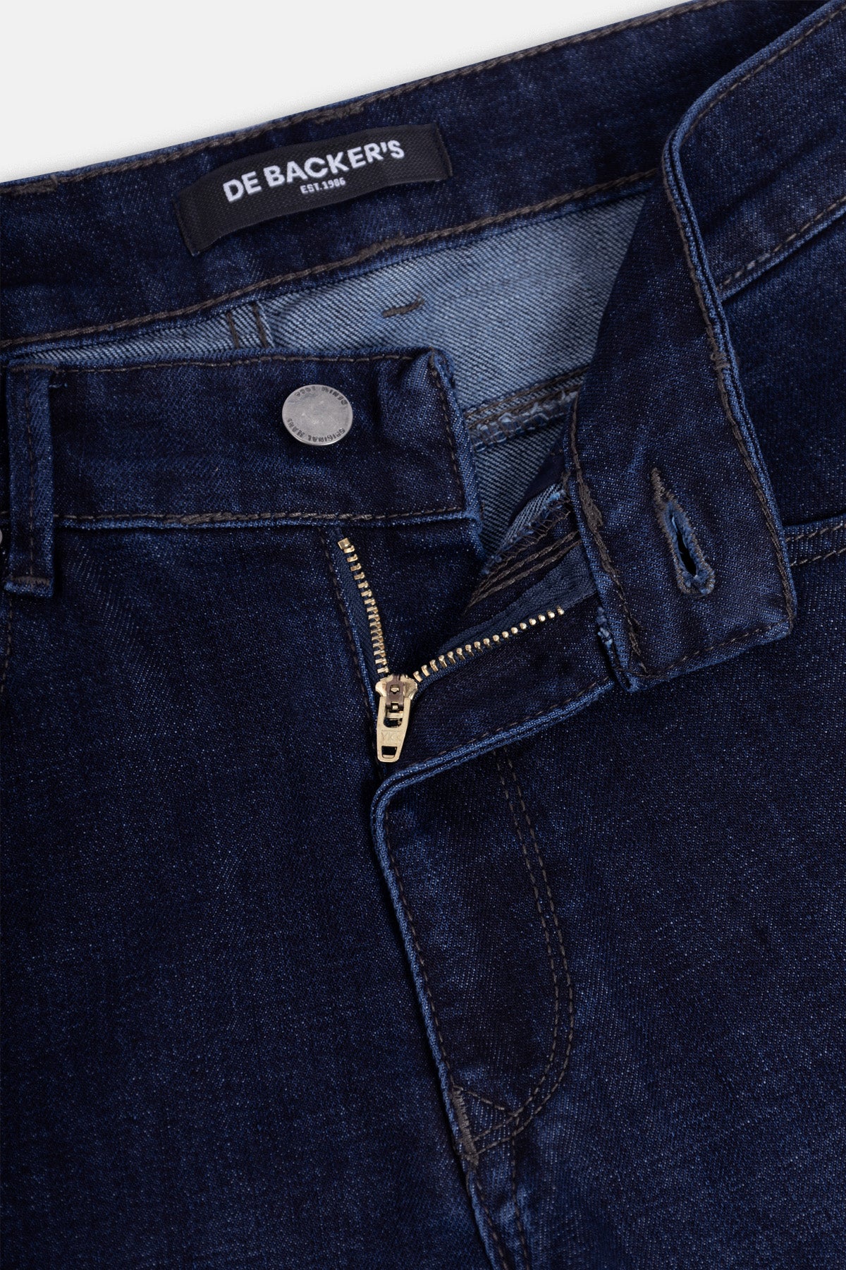 Dark Navy washed Jeans - 3