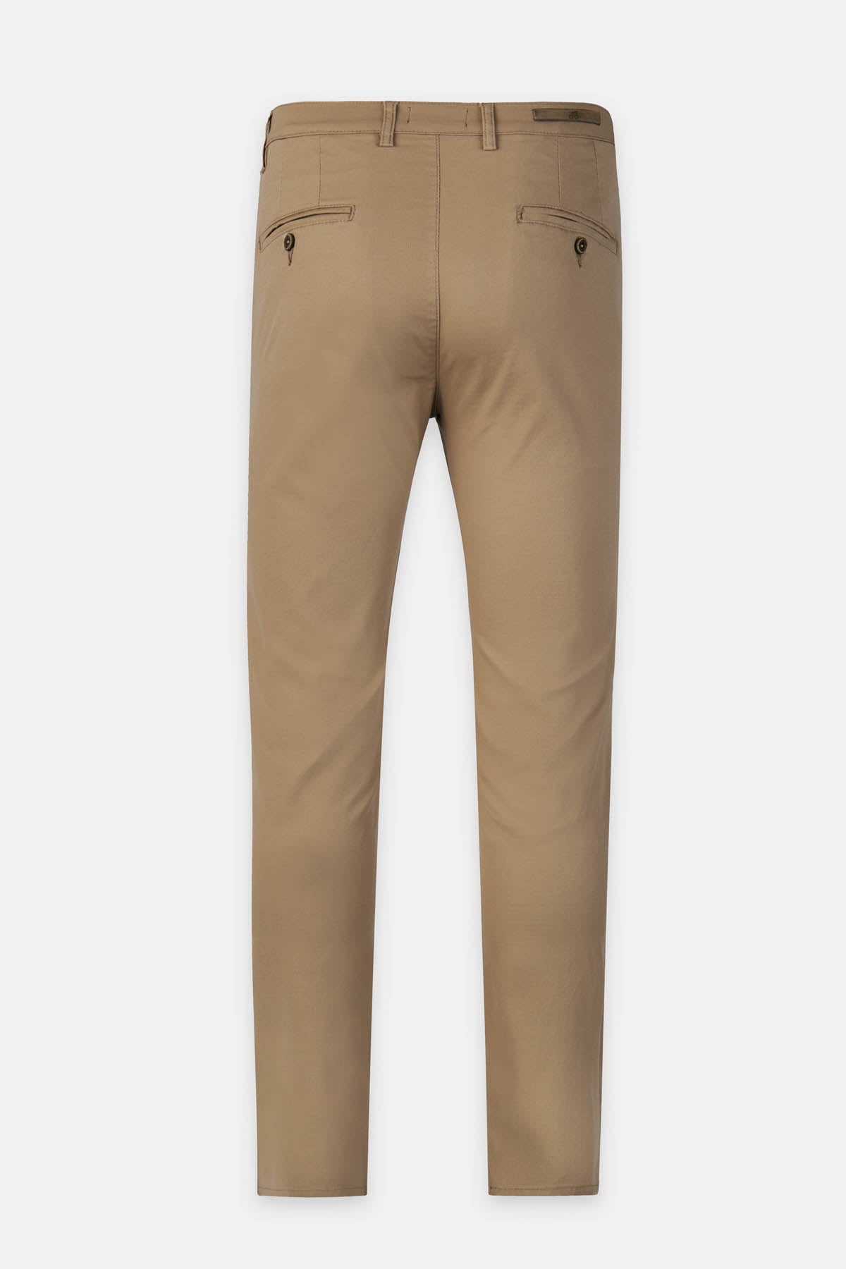 Pique Pale Brown Chino Pant - 5