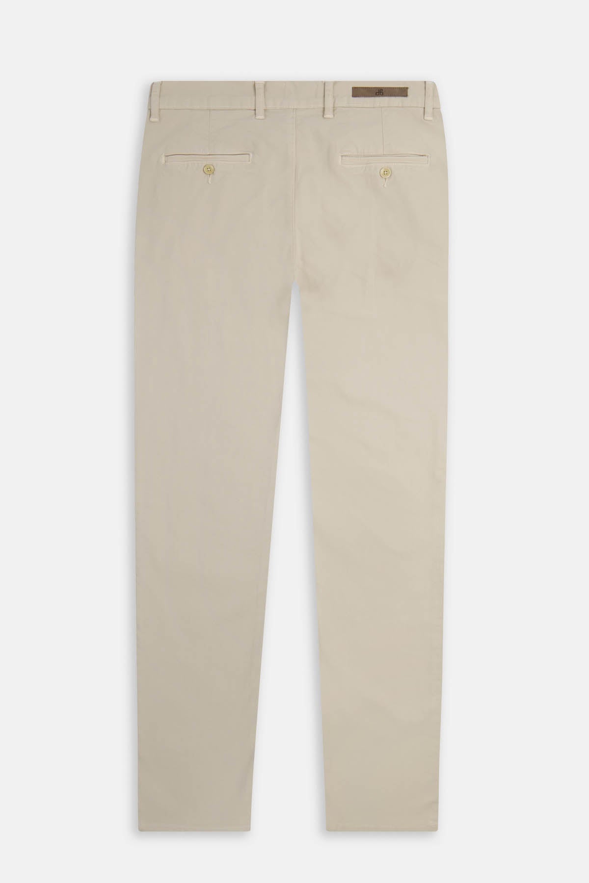 Twill Patterned Chino Bone Beige Pant - 5