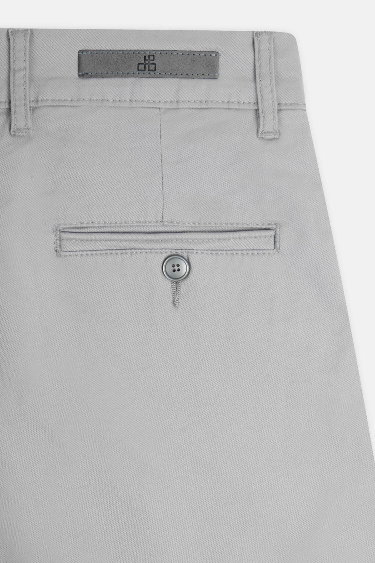 Twill Patterned Chino Light-Gray Pant - 4