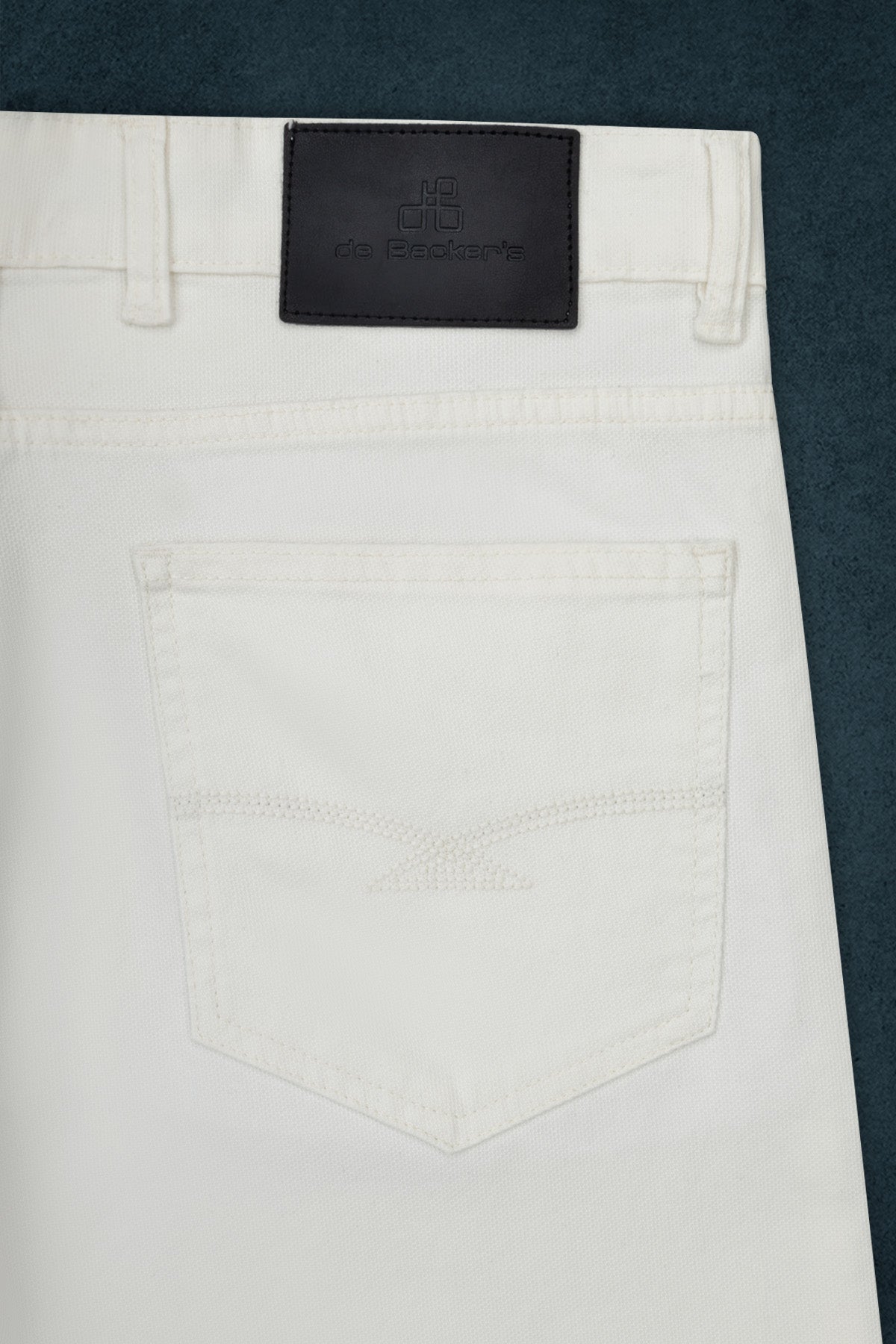 Off-White Gabardine Pant - 4