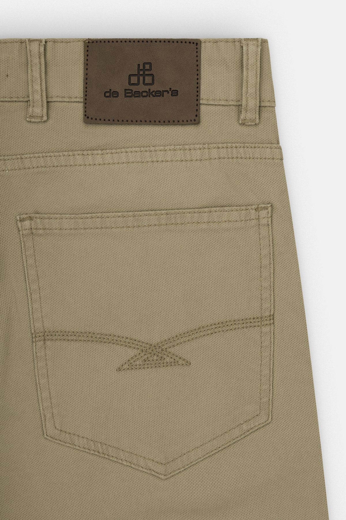 Lion Brown Gabardine Pant - 4